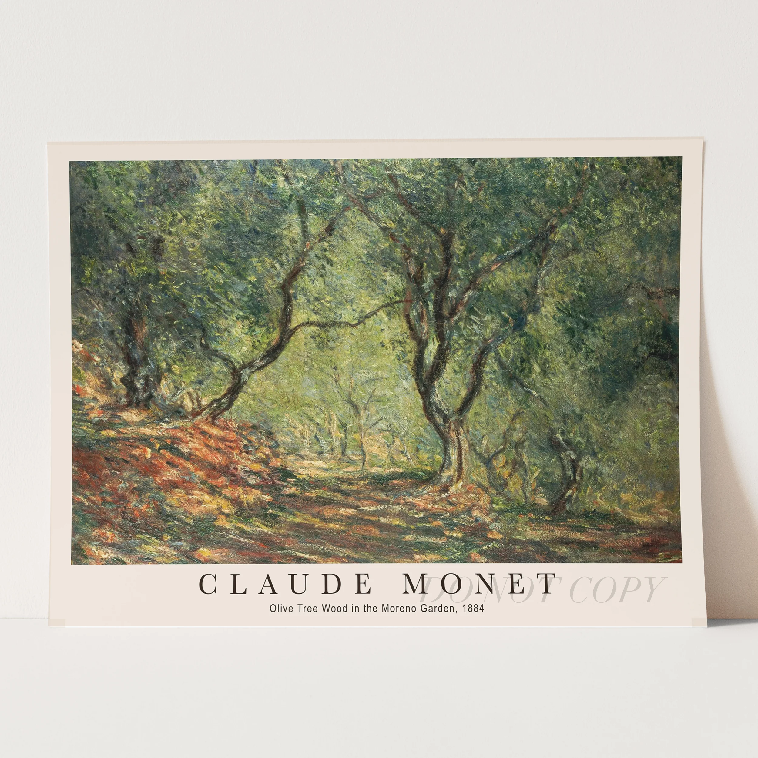 Claude Monet - Olive Tree Wood in the Moreno Garden - Image 3