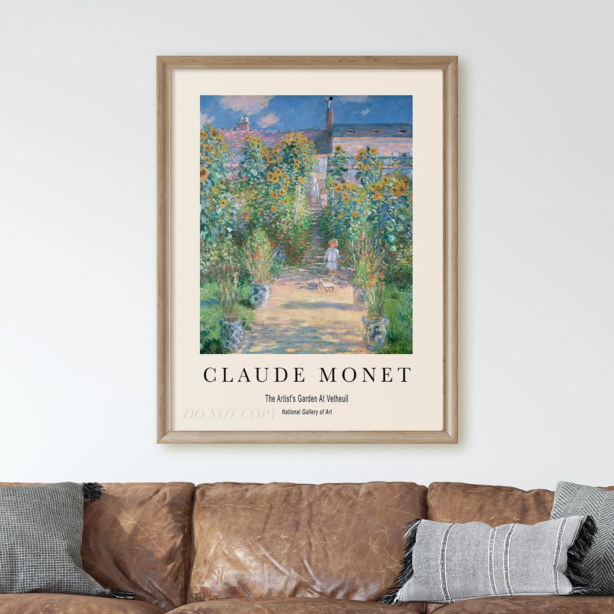 Claude Monet - The Artist's Garden at Vetheuil - Image 2