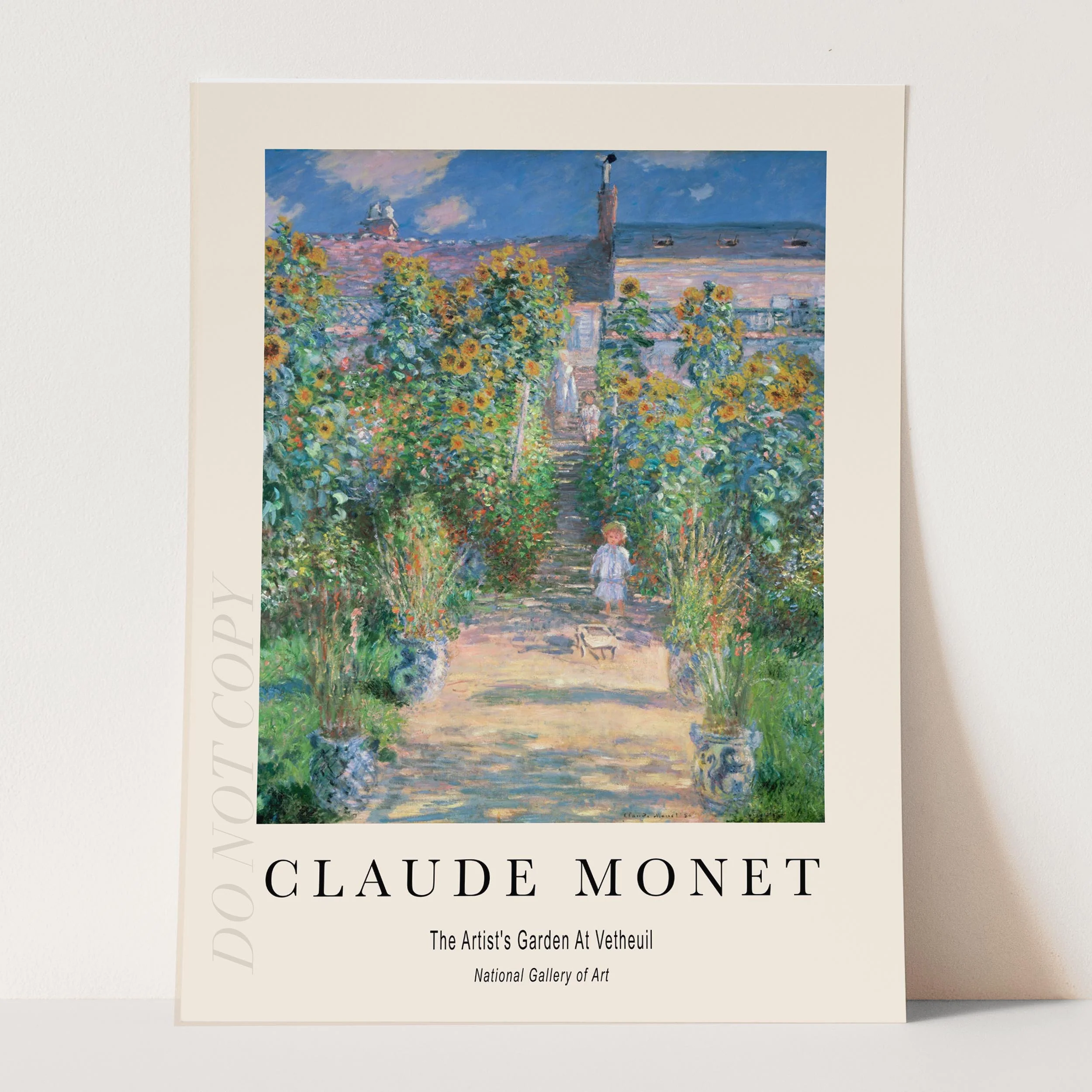 Claude Monet - The Artist's Garden at Vetheuil - Image 3