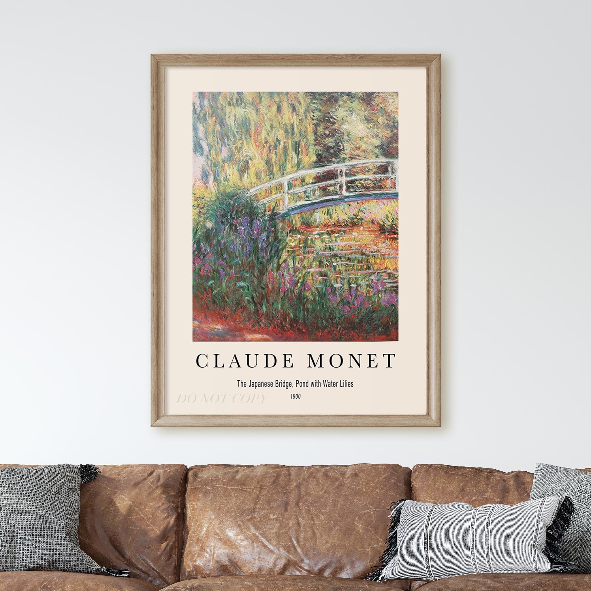 Claude Monet - The Japanese Bridge, Pond with Water Lilies - Image 2
