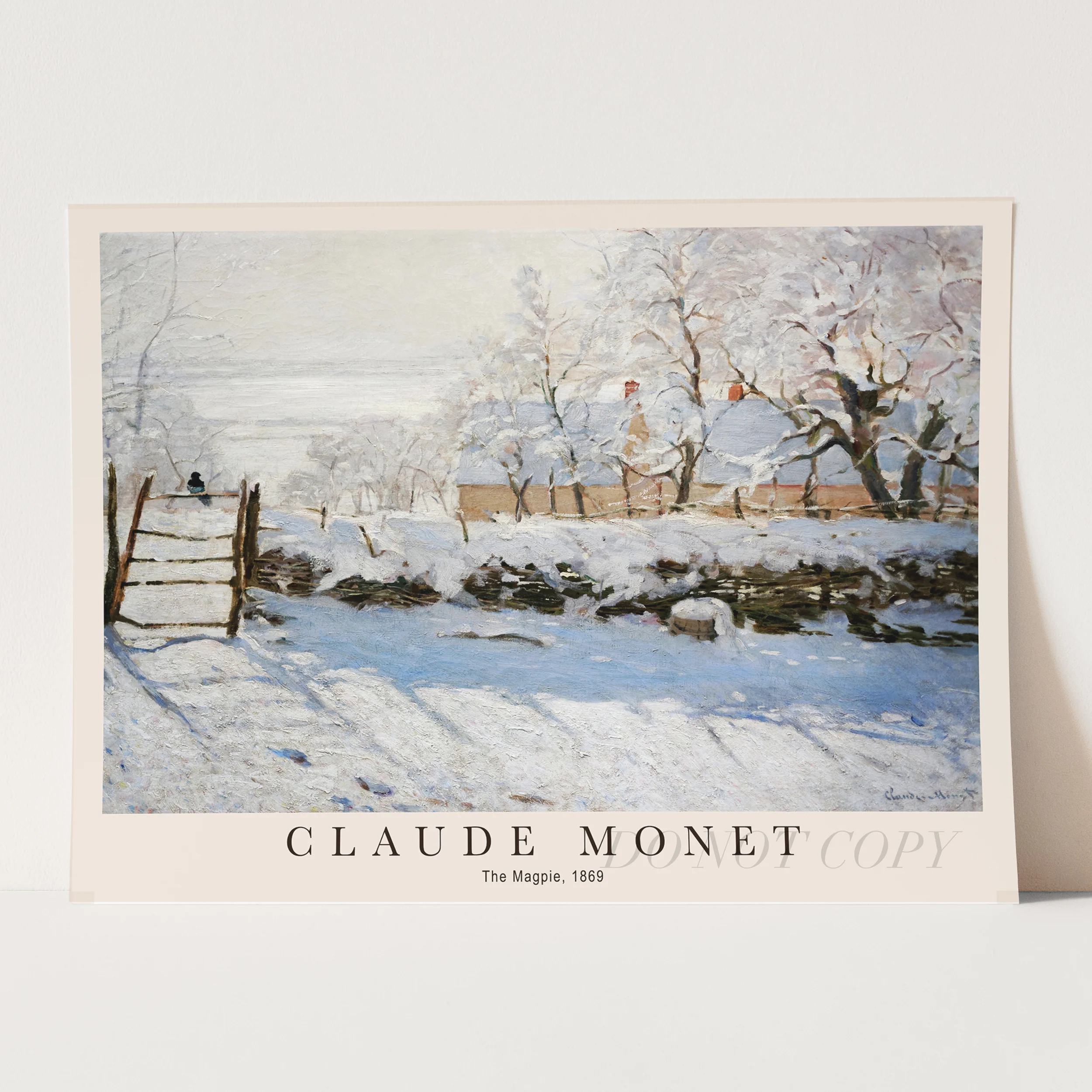 Claude Monet - The Magpie - Image 3
