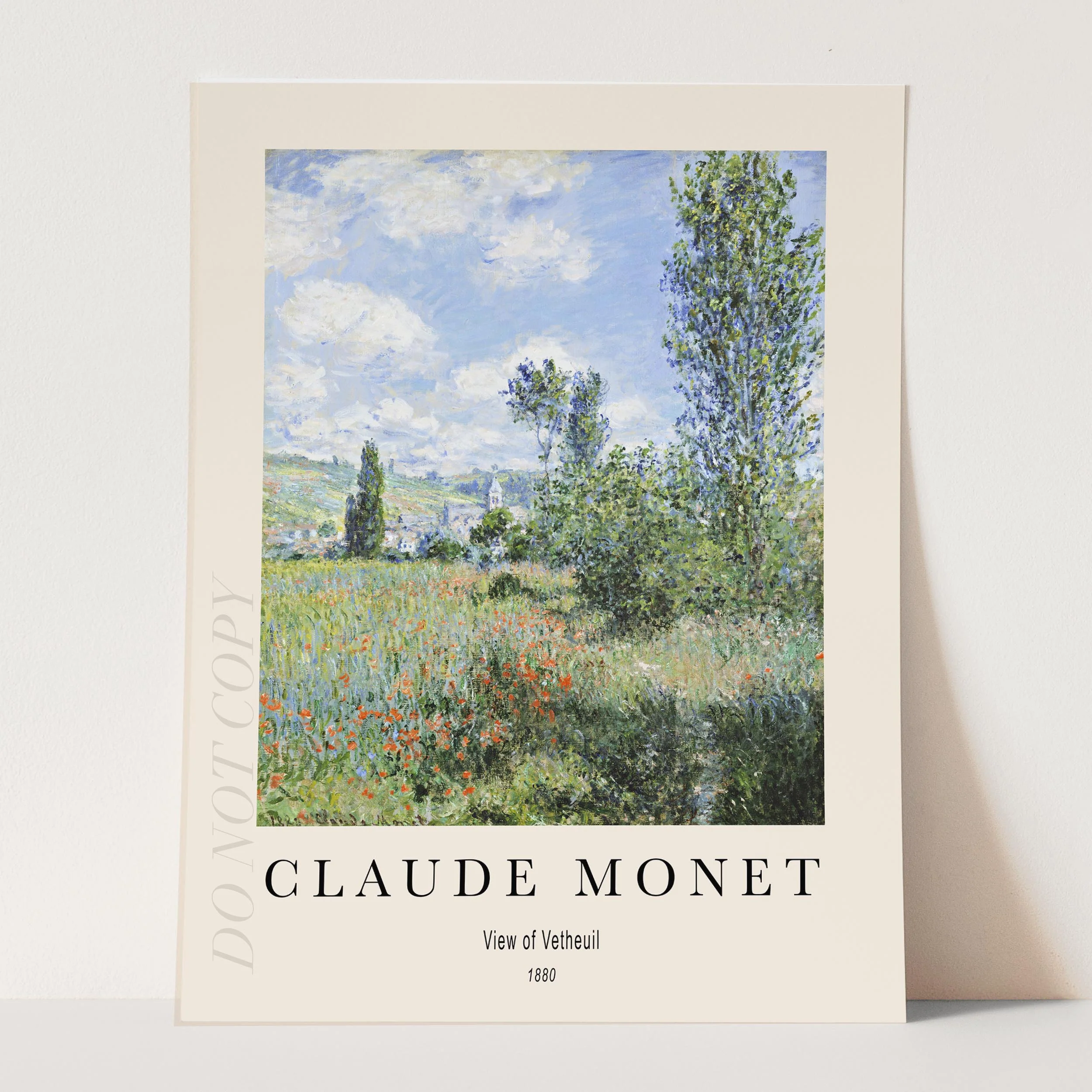 Claude Monet - View of Vetheuil 1880 - Image 3