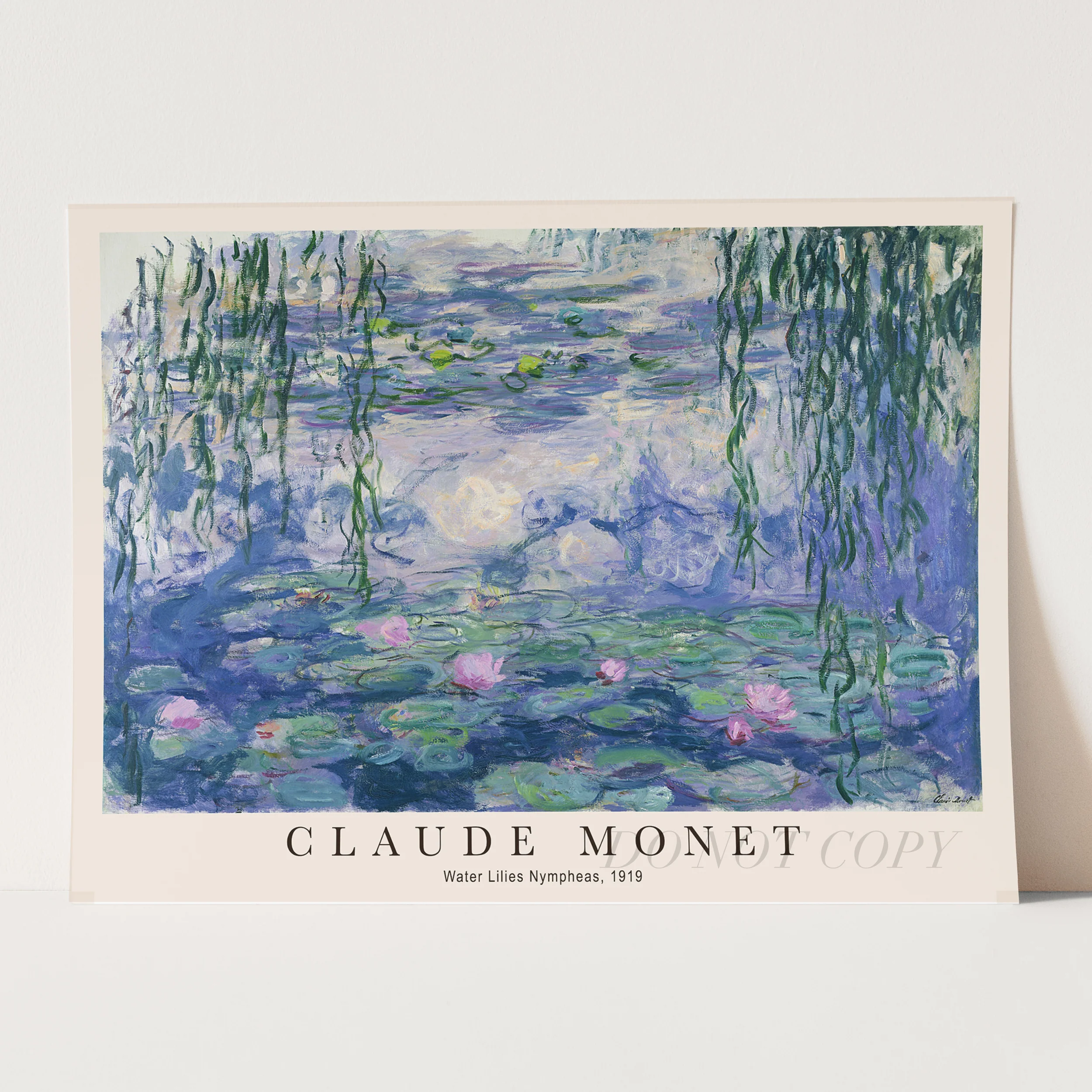 Claude Monet - Water Lilies Nympheas (1919) - Image 3
