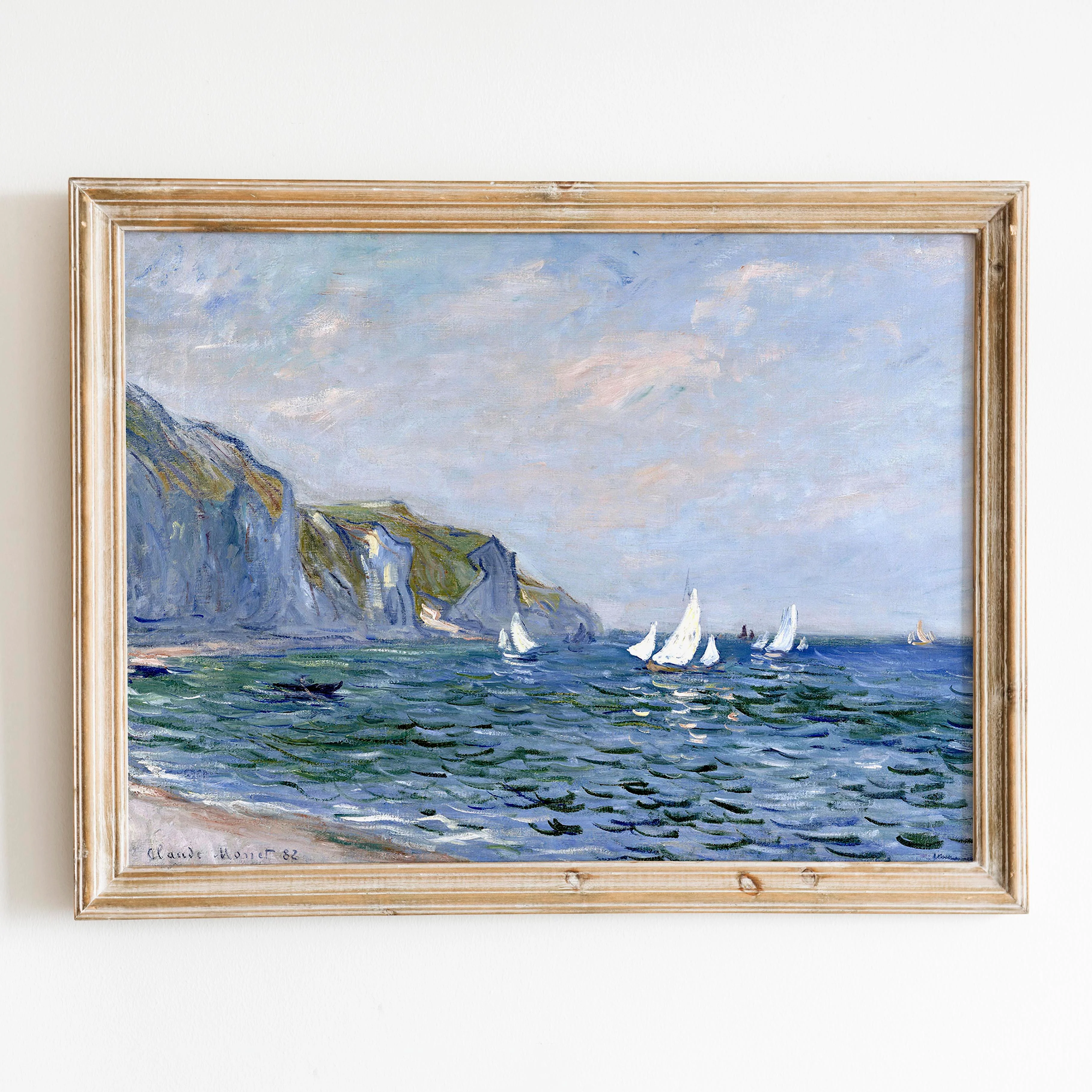 Cliffs and Sailboats