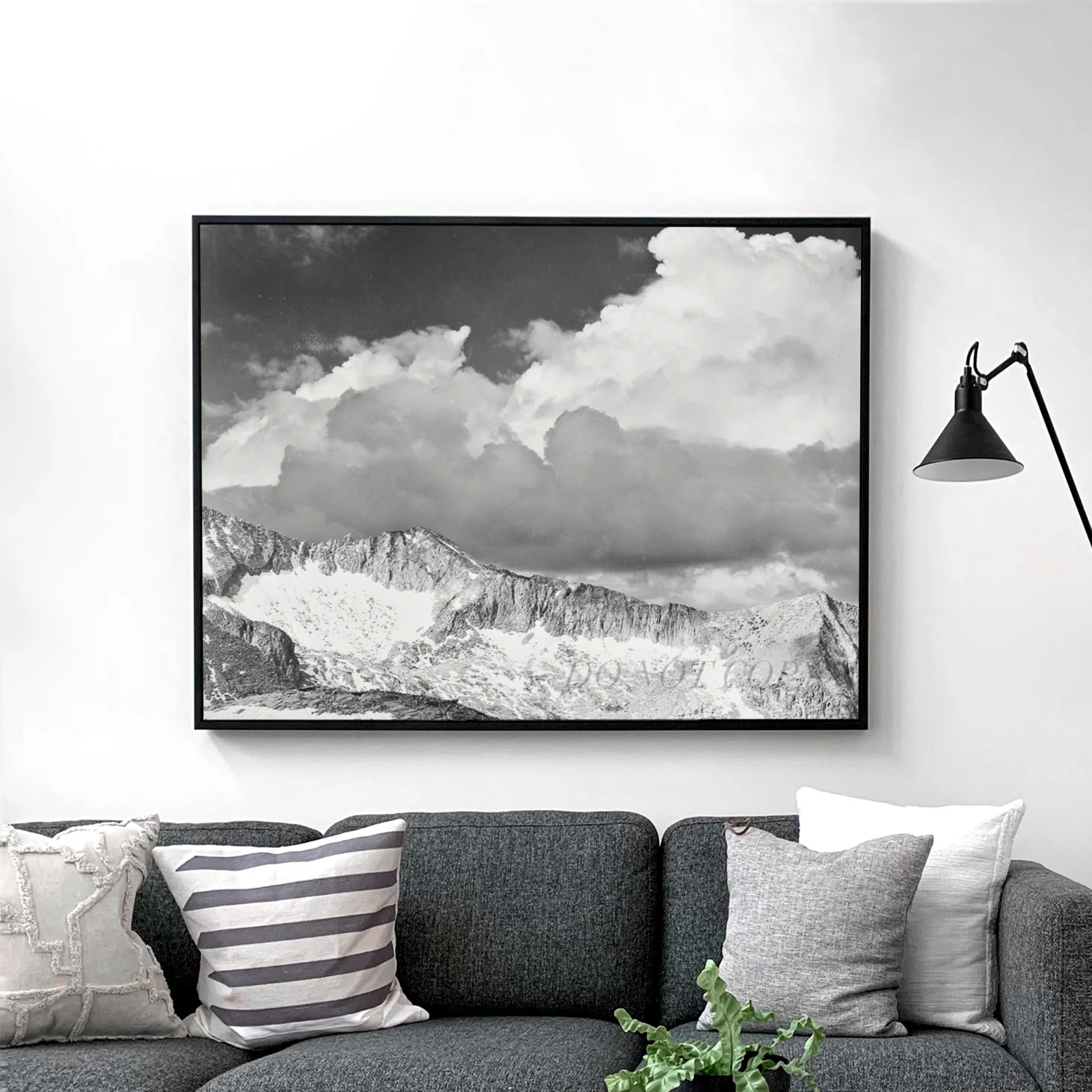 Clouds - White Pass Kings River Canyon by Ansel Adams - Image 2