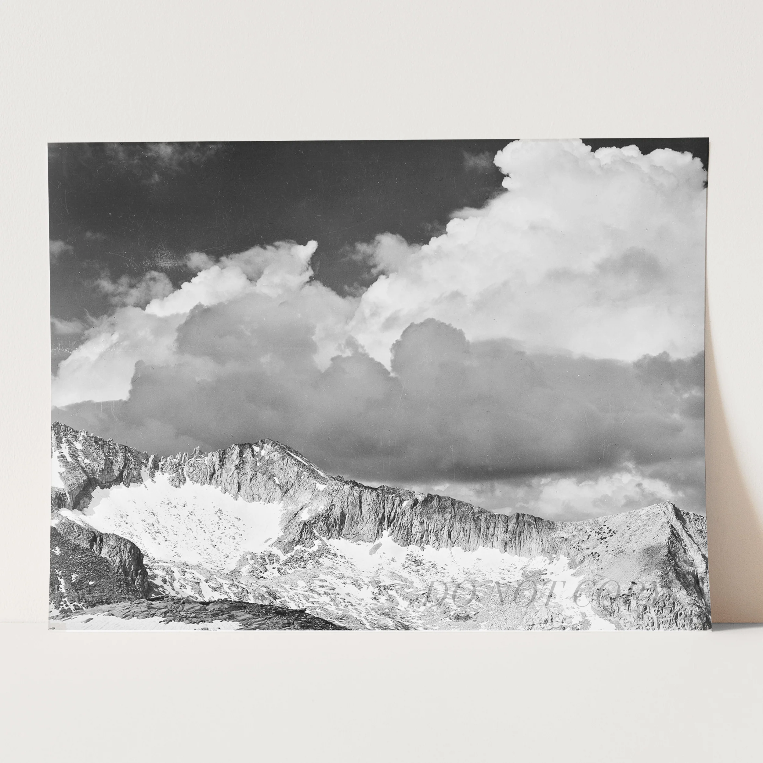 Clouds - White Pass Kings River Canyon by Ansel Adams - Image 3