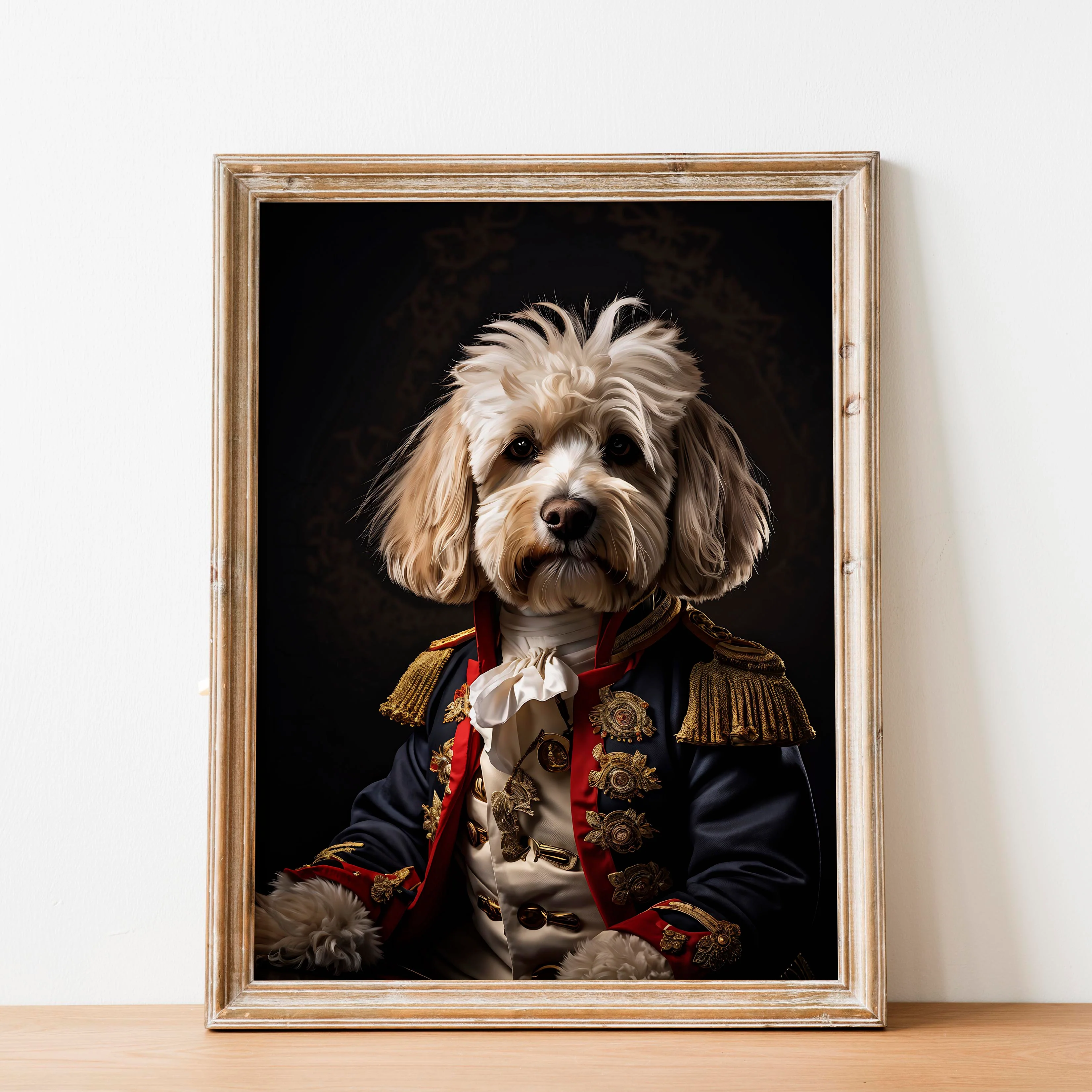 Cockapoo Dog Aristocrat Portrait - Image 2