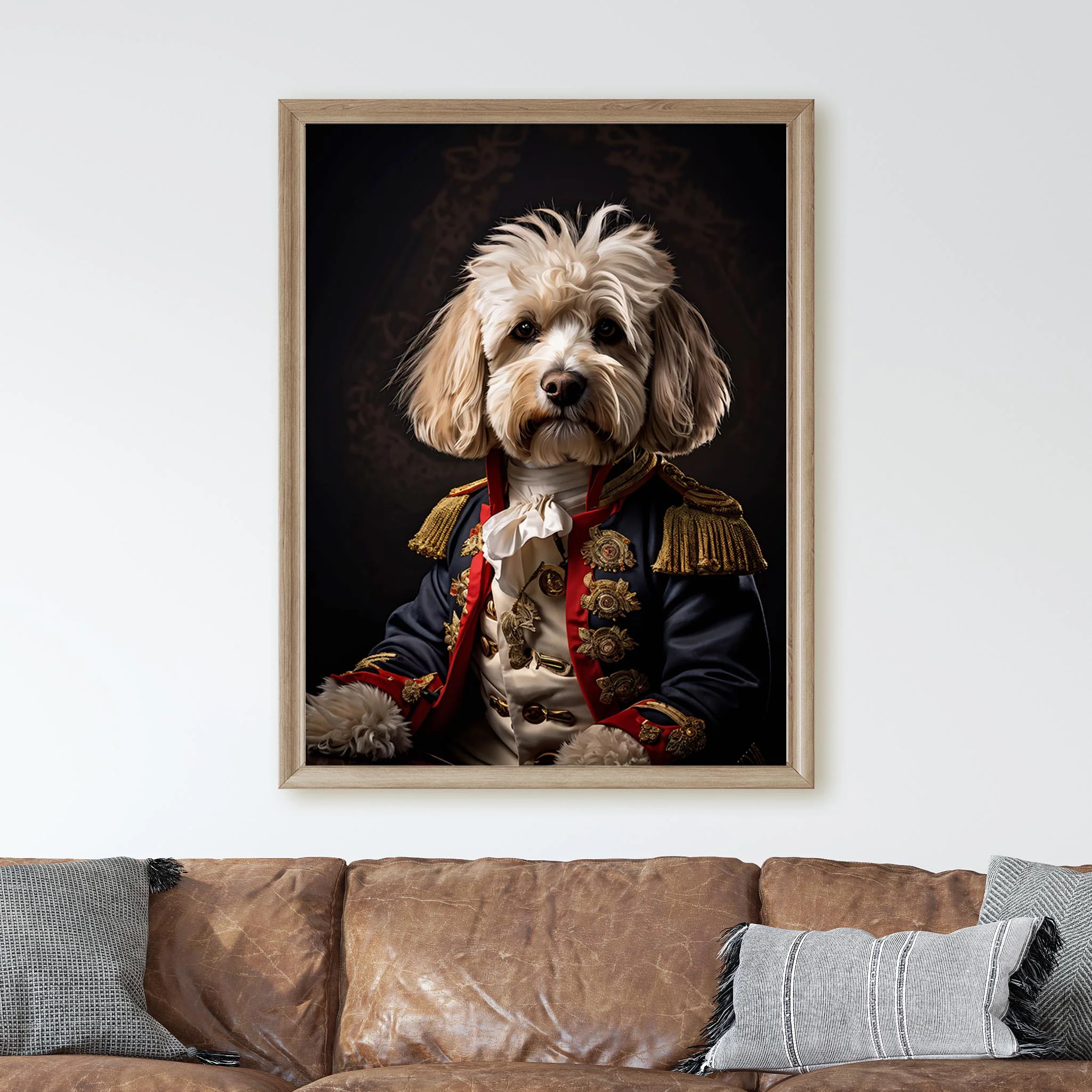 Cockapoo Dog Aristocrat Portrait - Image 3