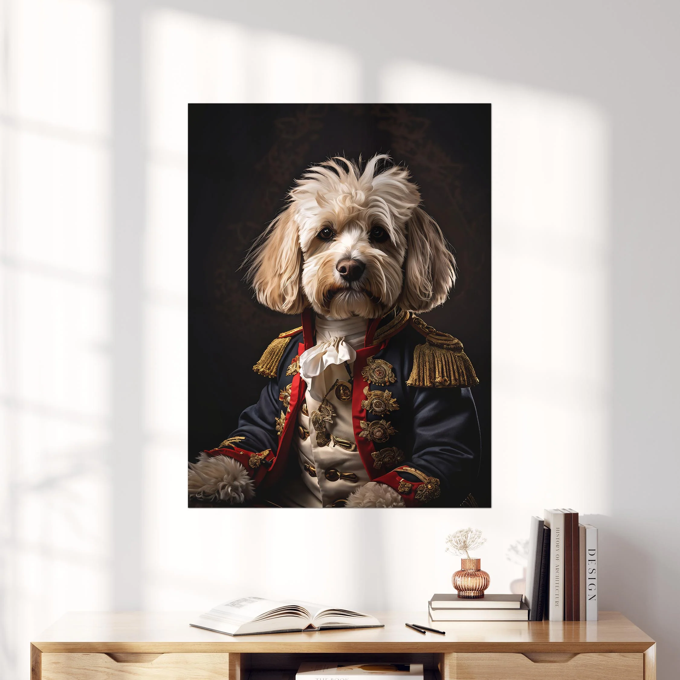Cockapoo Dog Aristocrat Portrait - Image 4