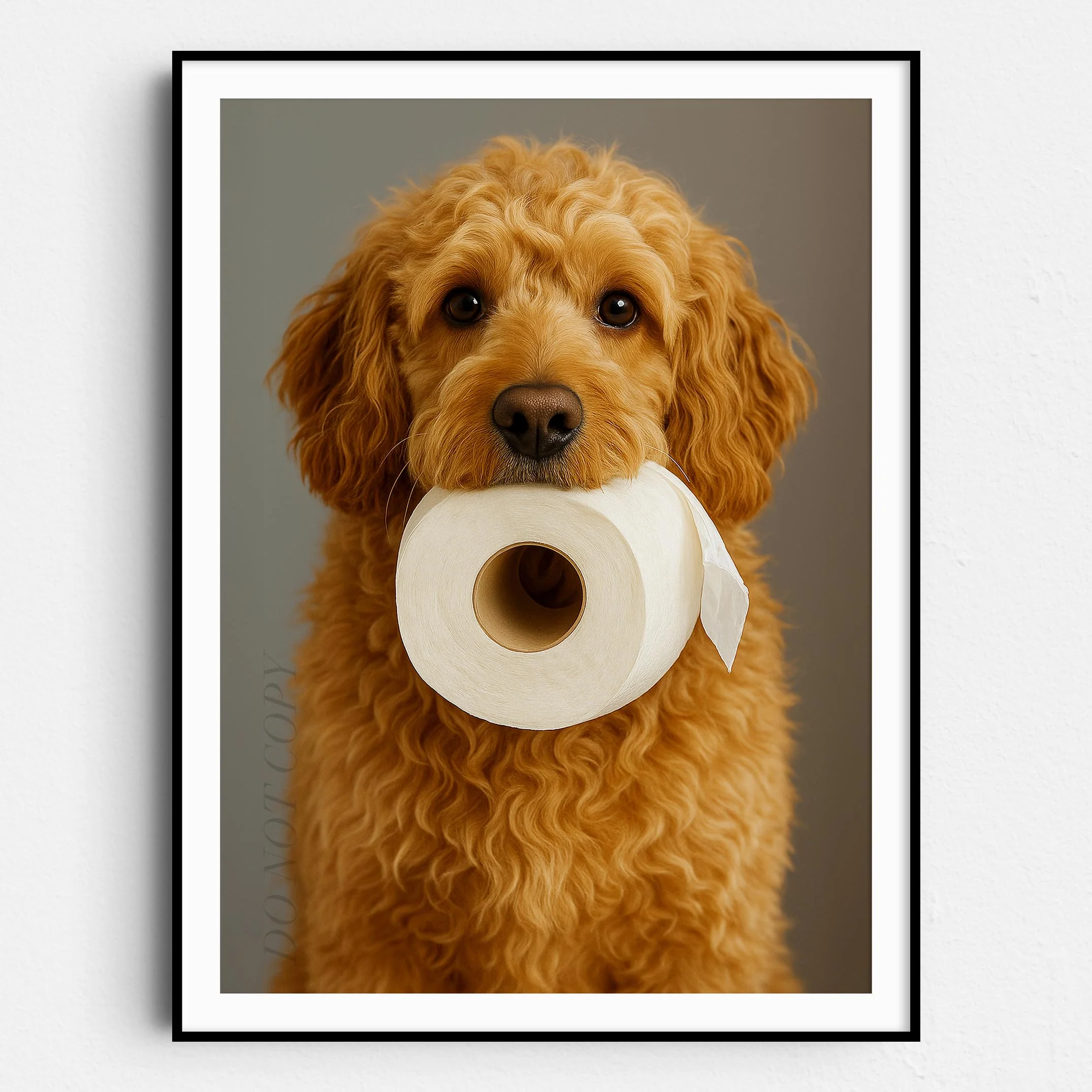Cockapoo Dog Toilet Paper