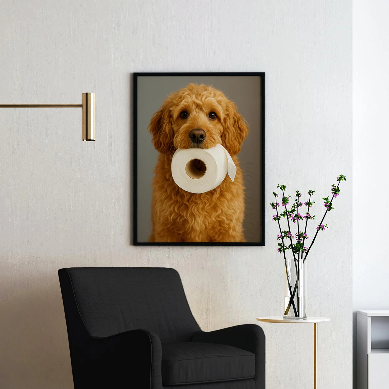Cockapoo Dog Toilet Paper - Image 2
