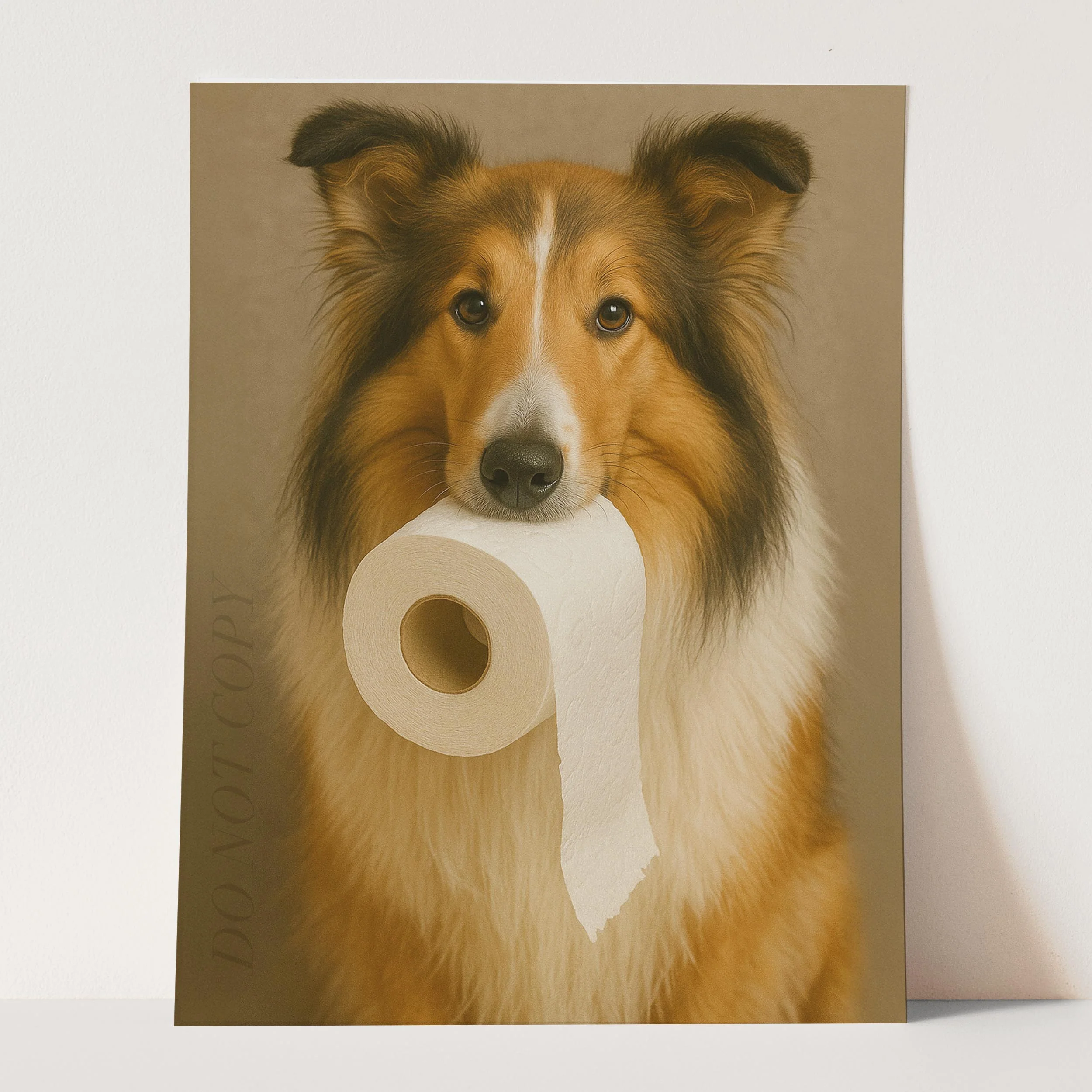 Collie Dog Toilet Paper - Image 3