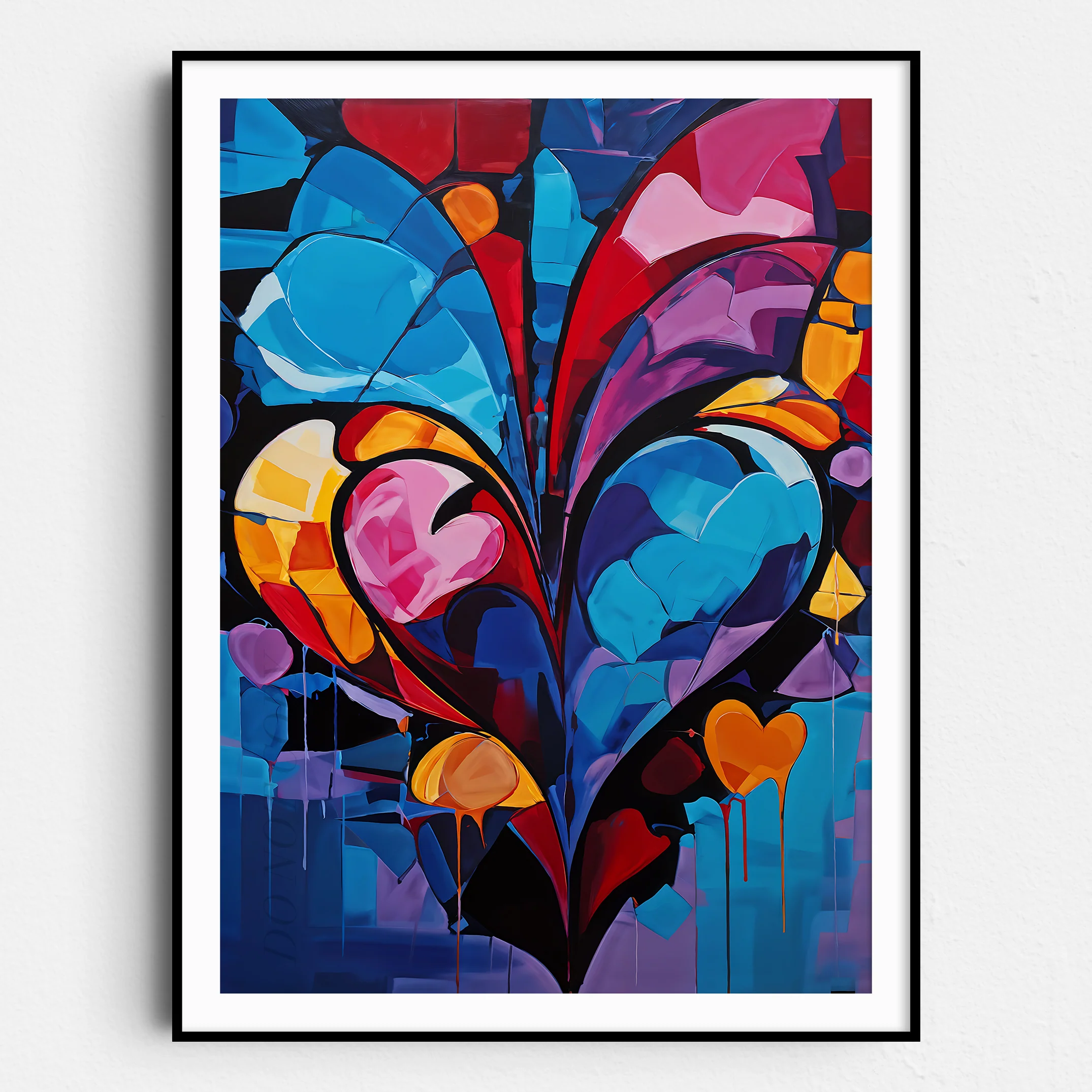 Colorful Hearts