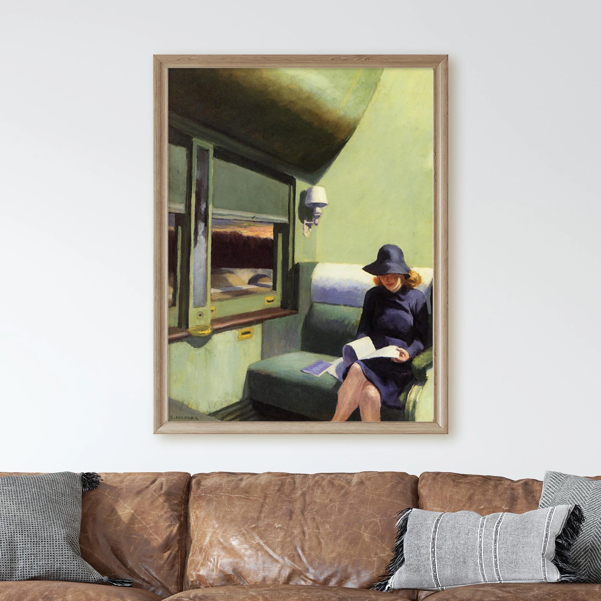 Compartment C Car by Edward Hopper - Image 2