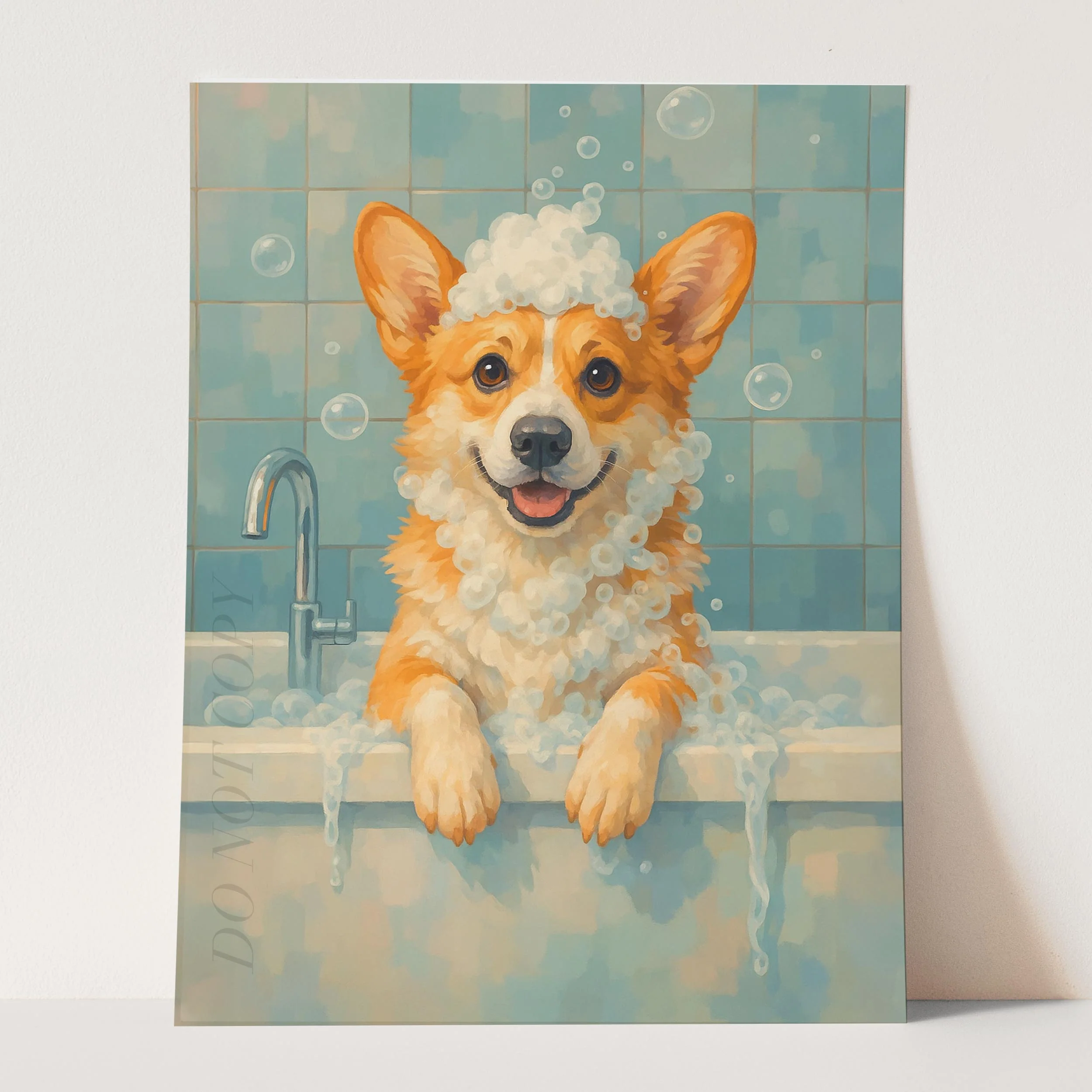 Corgi Dog Bathtub Bubble Bath - Image 3