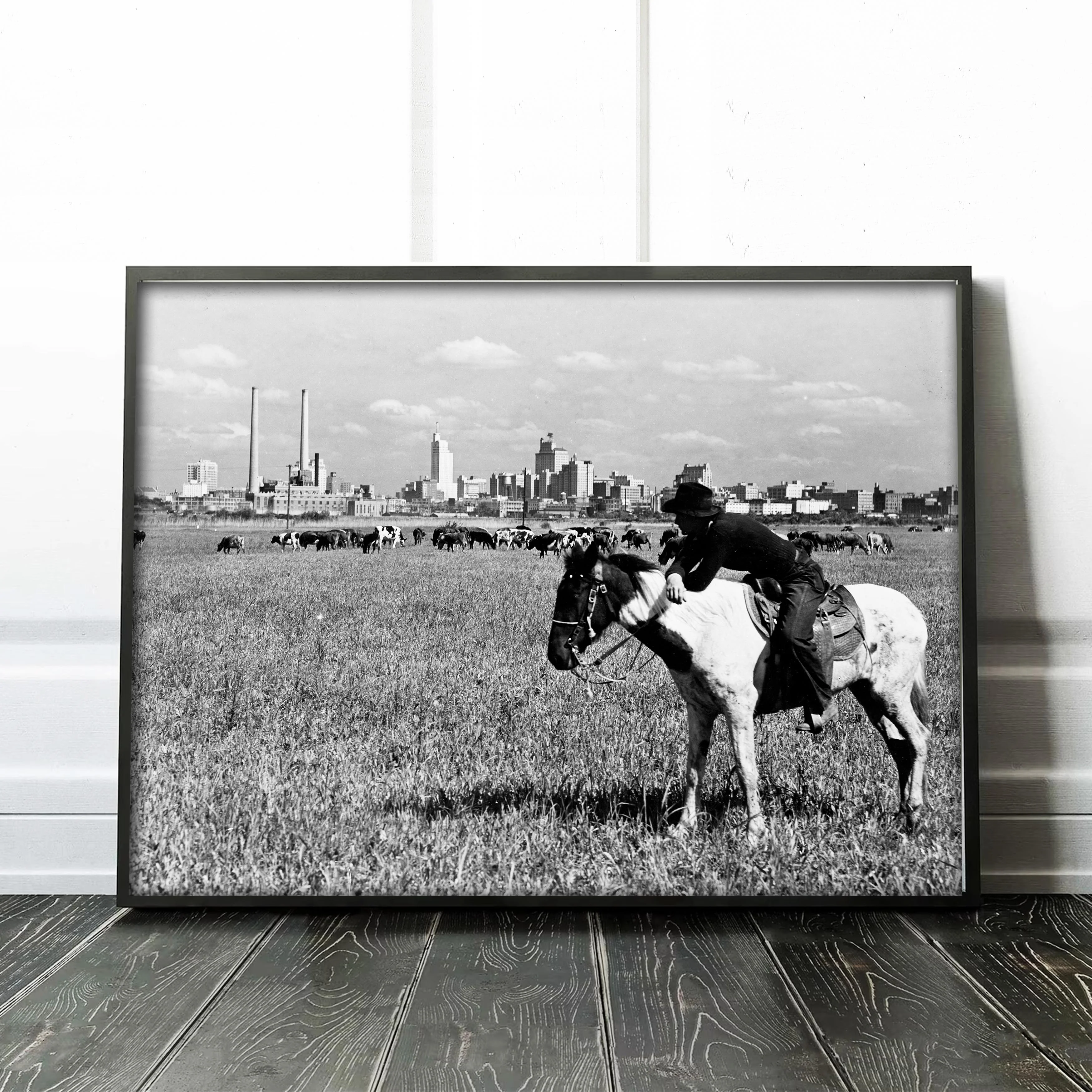Cowboy in Dallas Texas, 1945 - Image 3