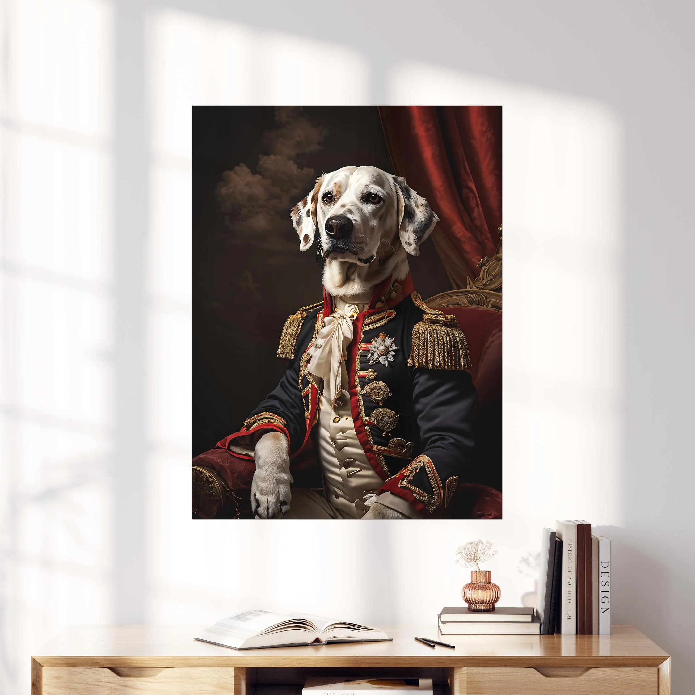 Dalmatian Dog Aristocrat Portrait - Image 4