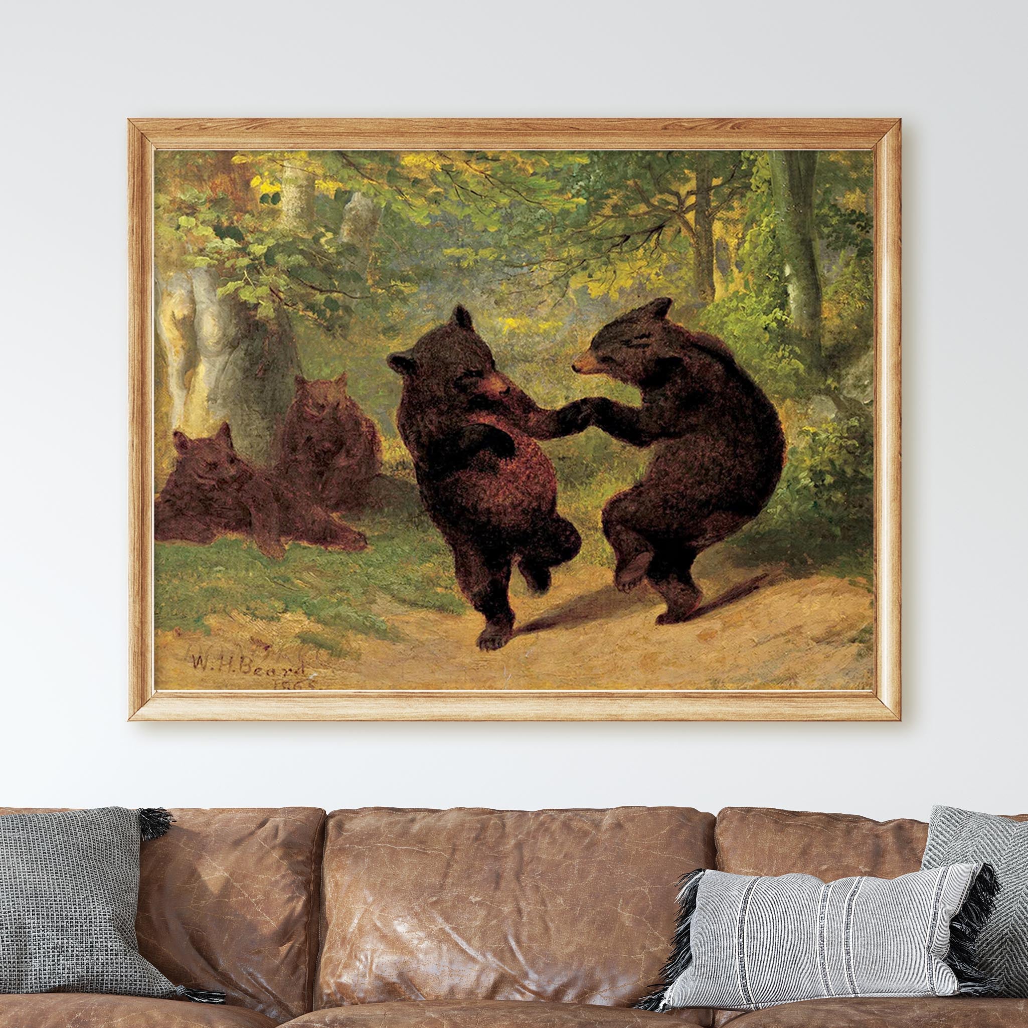 Dancing Bears By William Holbrook Beard - Image 2