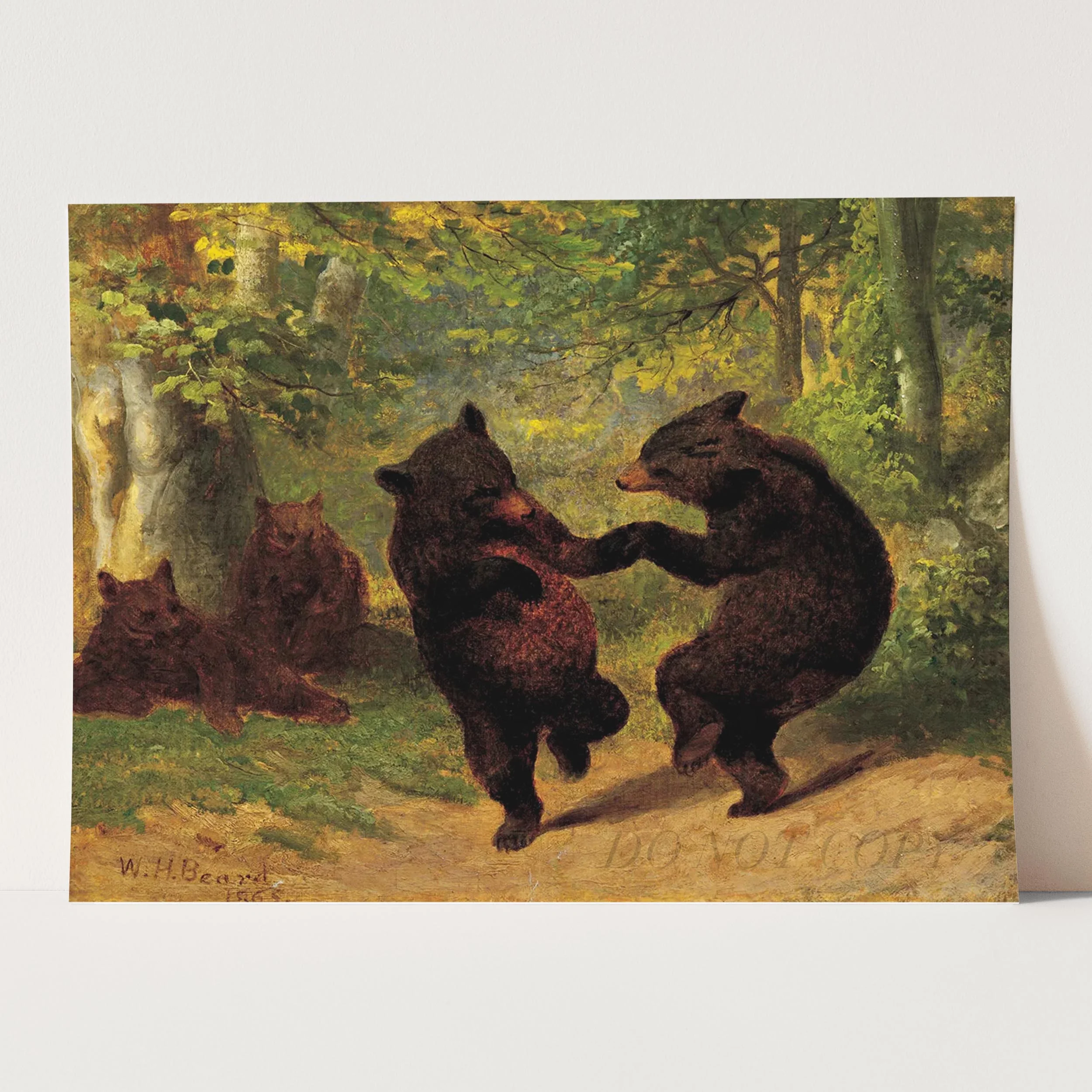 Dancing Bears By William Holbrook Beard - Image 3