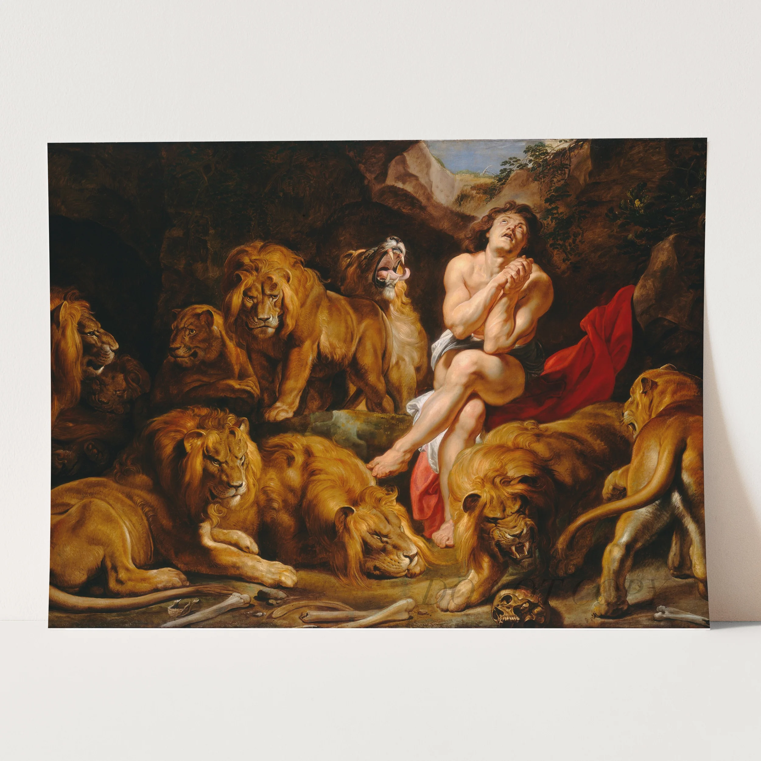 Daniel in the Lions' Den (1615) by Peter Paul Rubens - Image 3