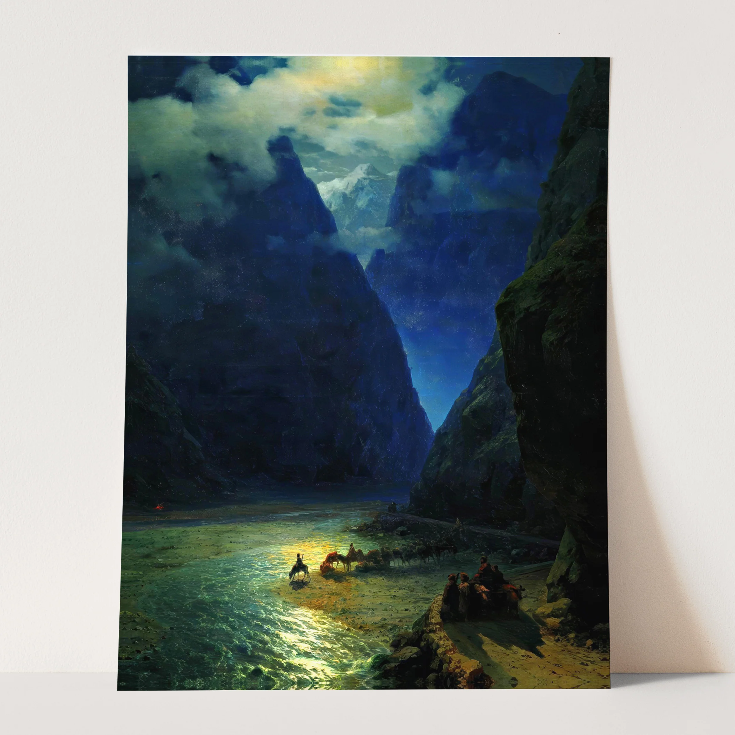 Darial Gorge (1862) by Ivan Aivazovsky - Image 3