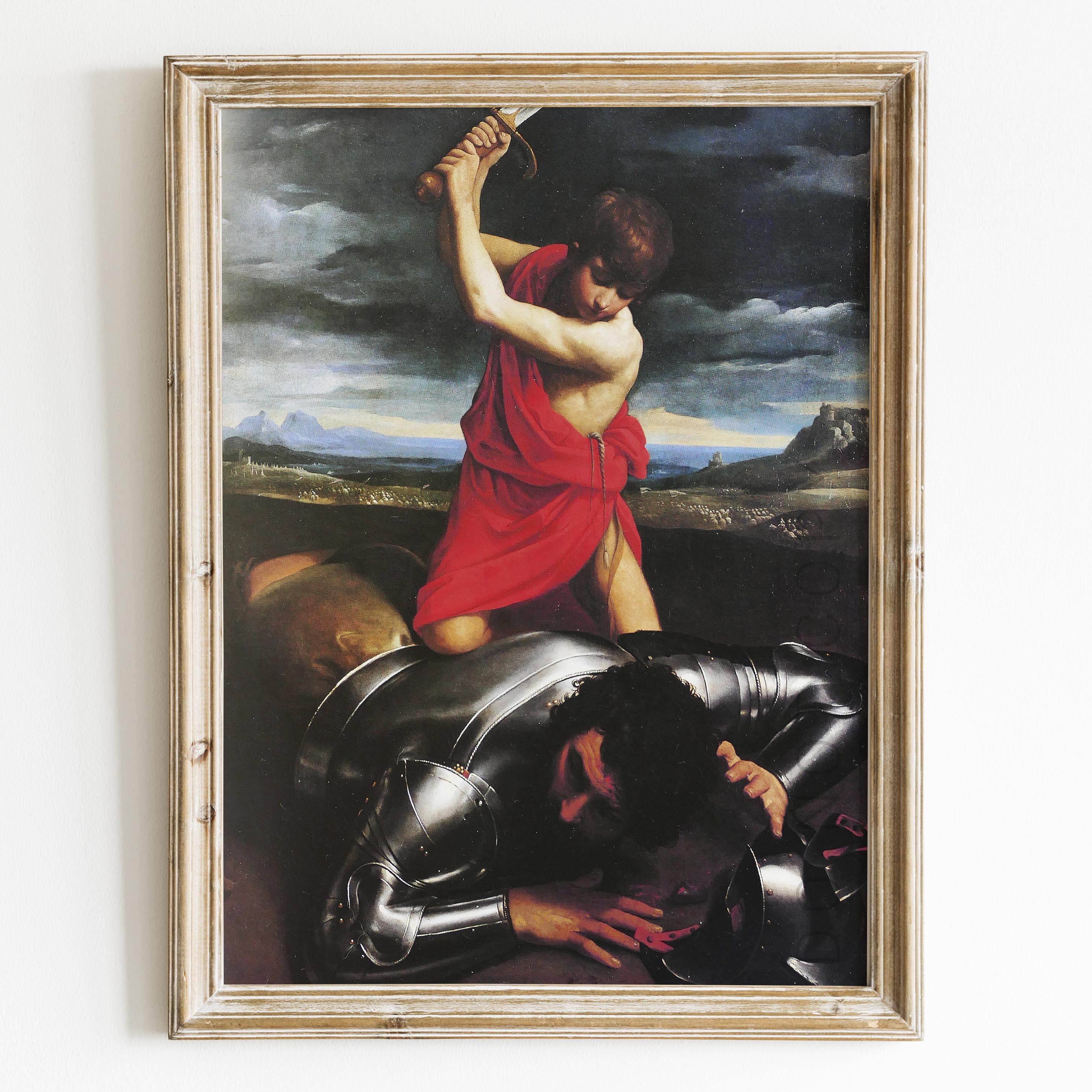 David and Goliath by Guido Reni
