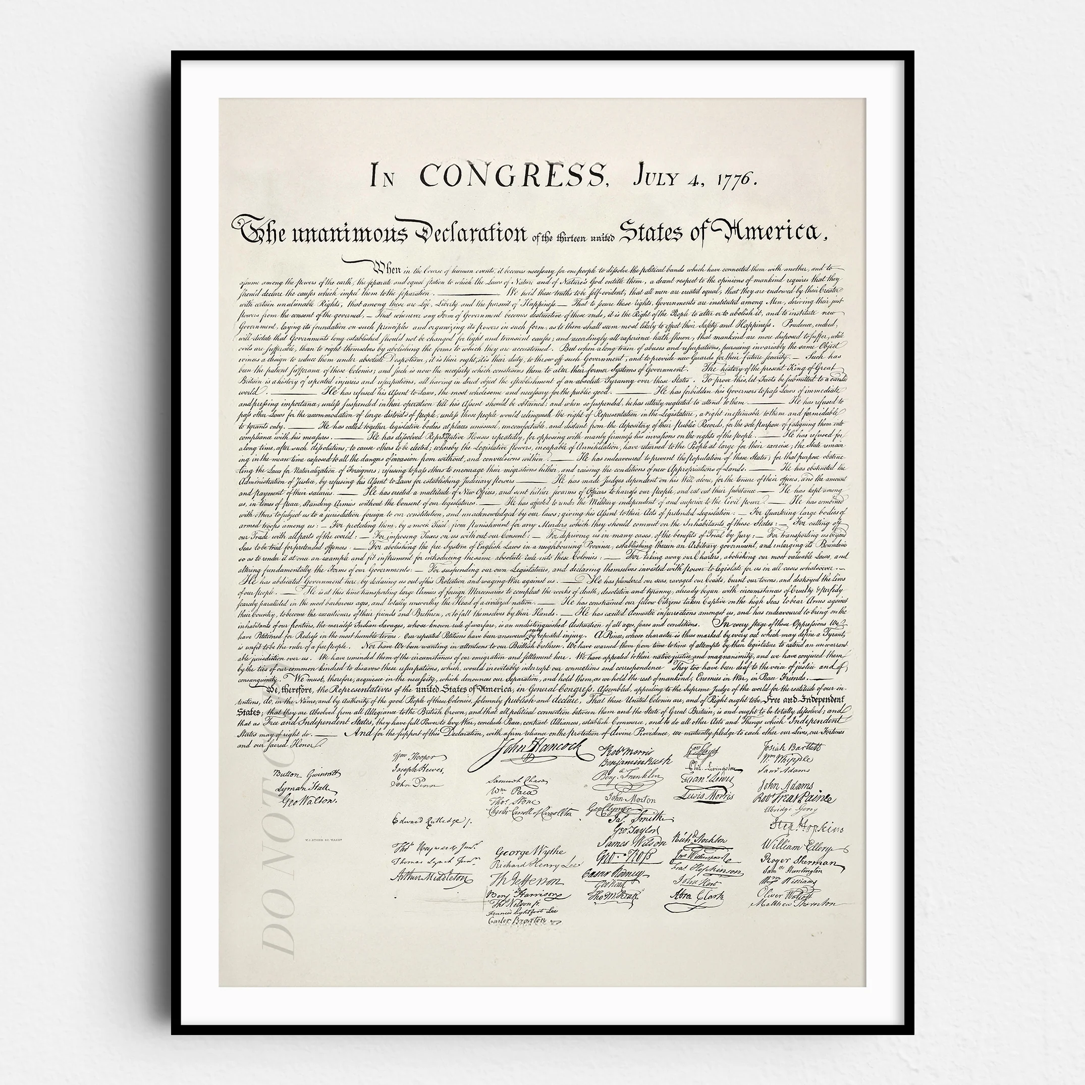 Declaration Of Independence