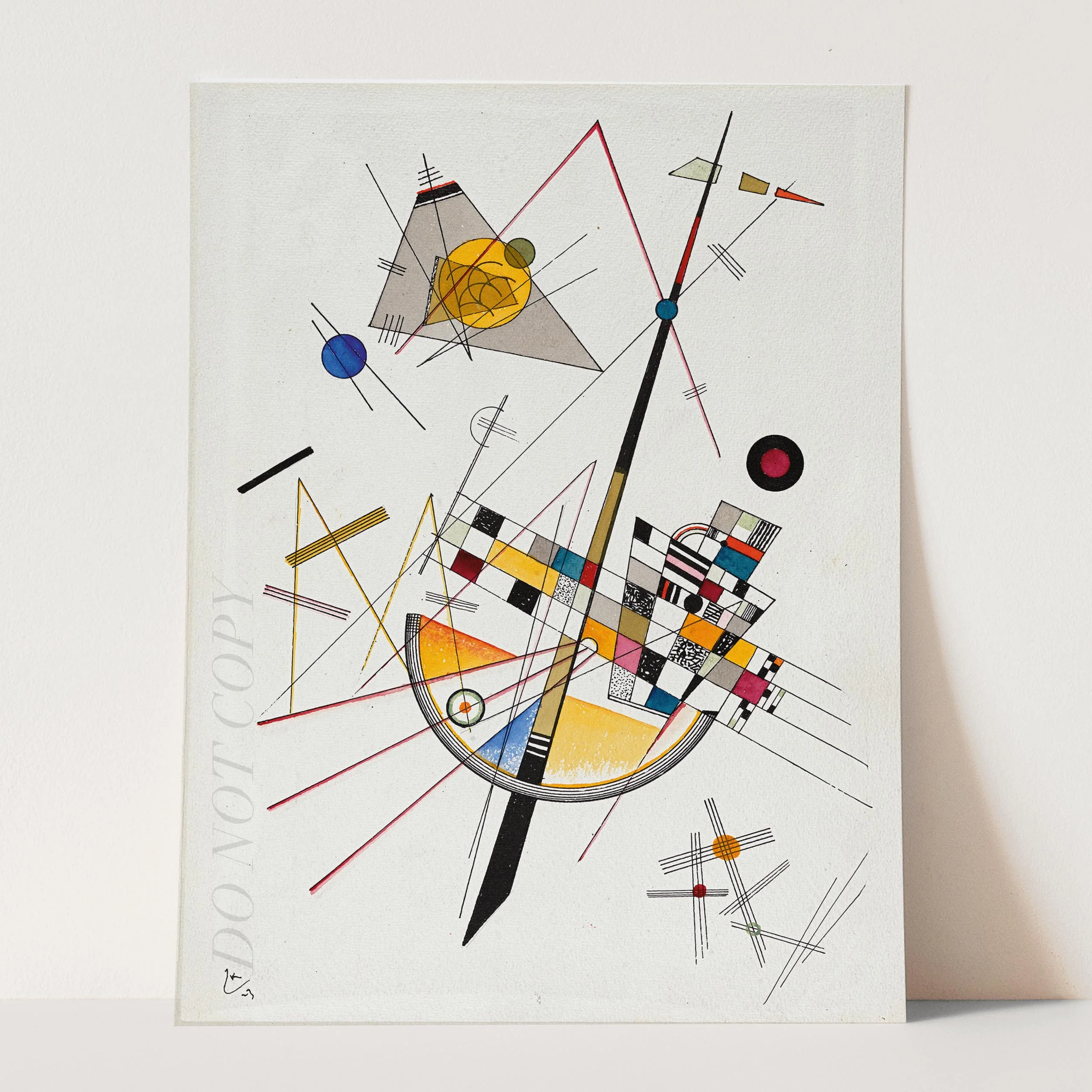 Delicate Tension No. 85 (1923) by Kandinsky - Image 3