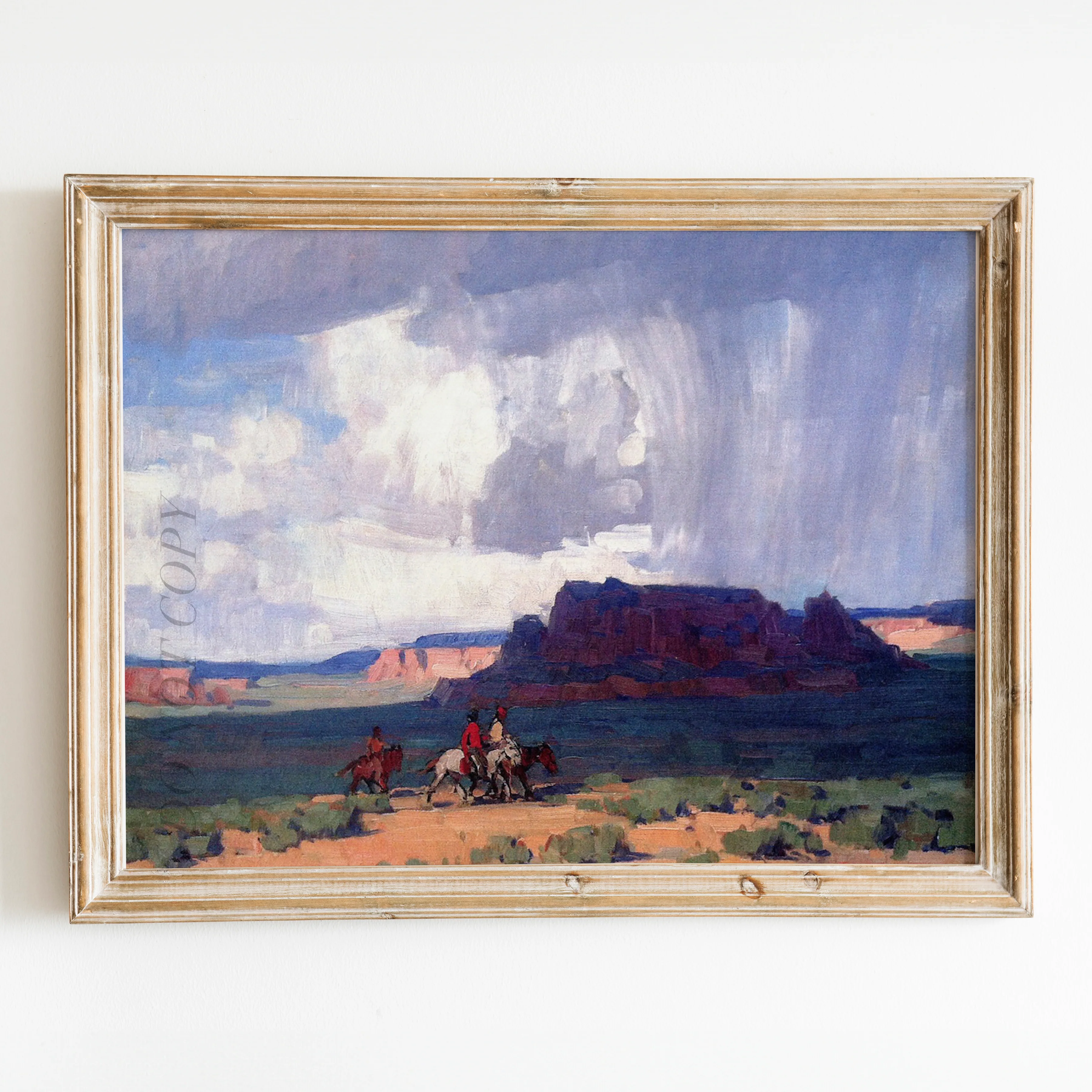 Desert Rain by Edgar Payne