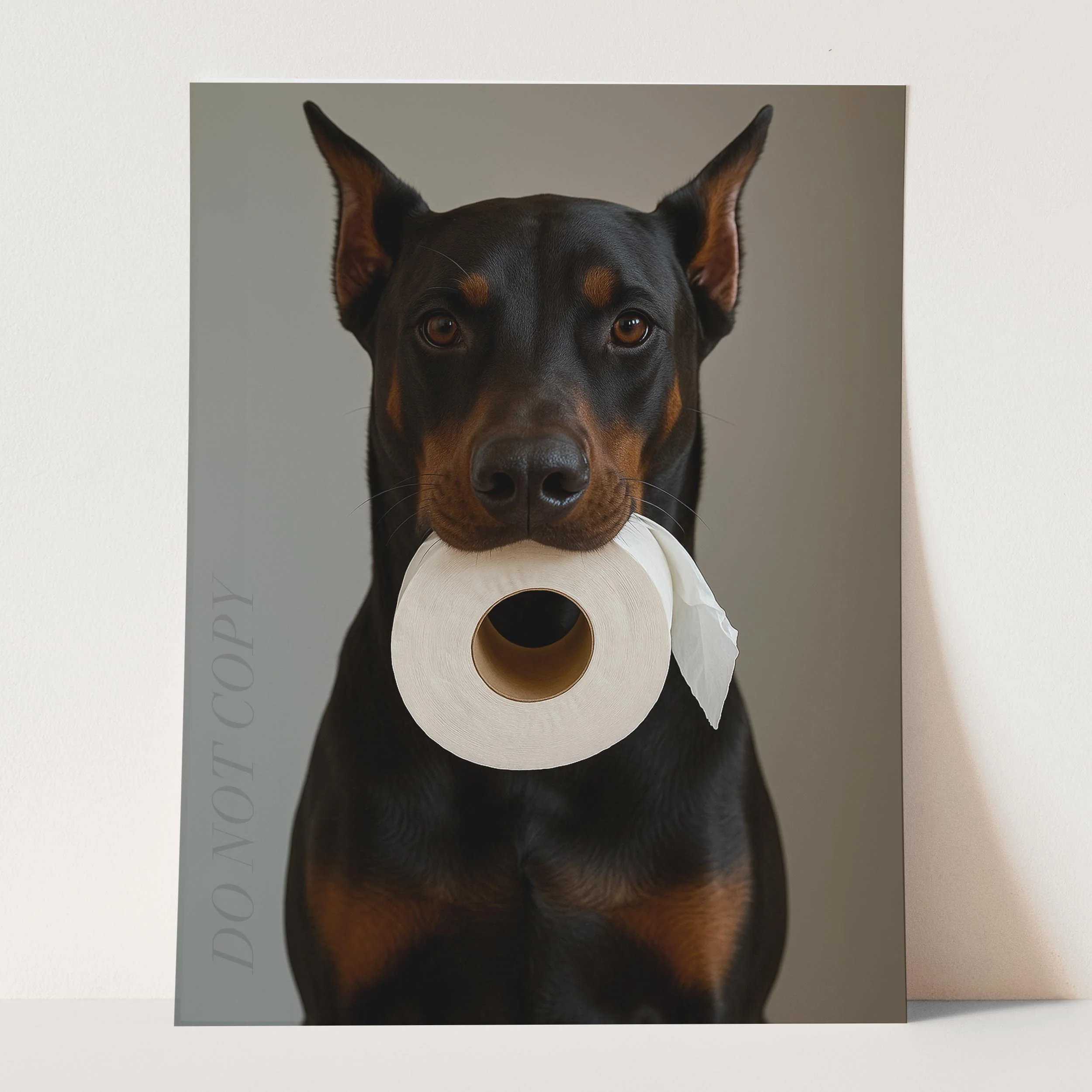 Dobermann Dog Toilet Paper - Image 3