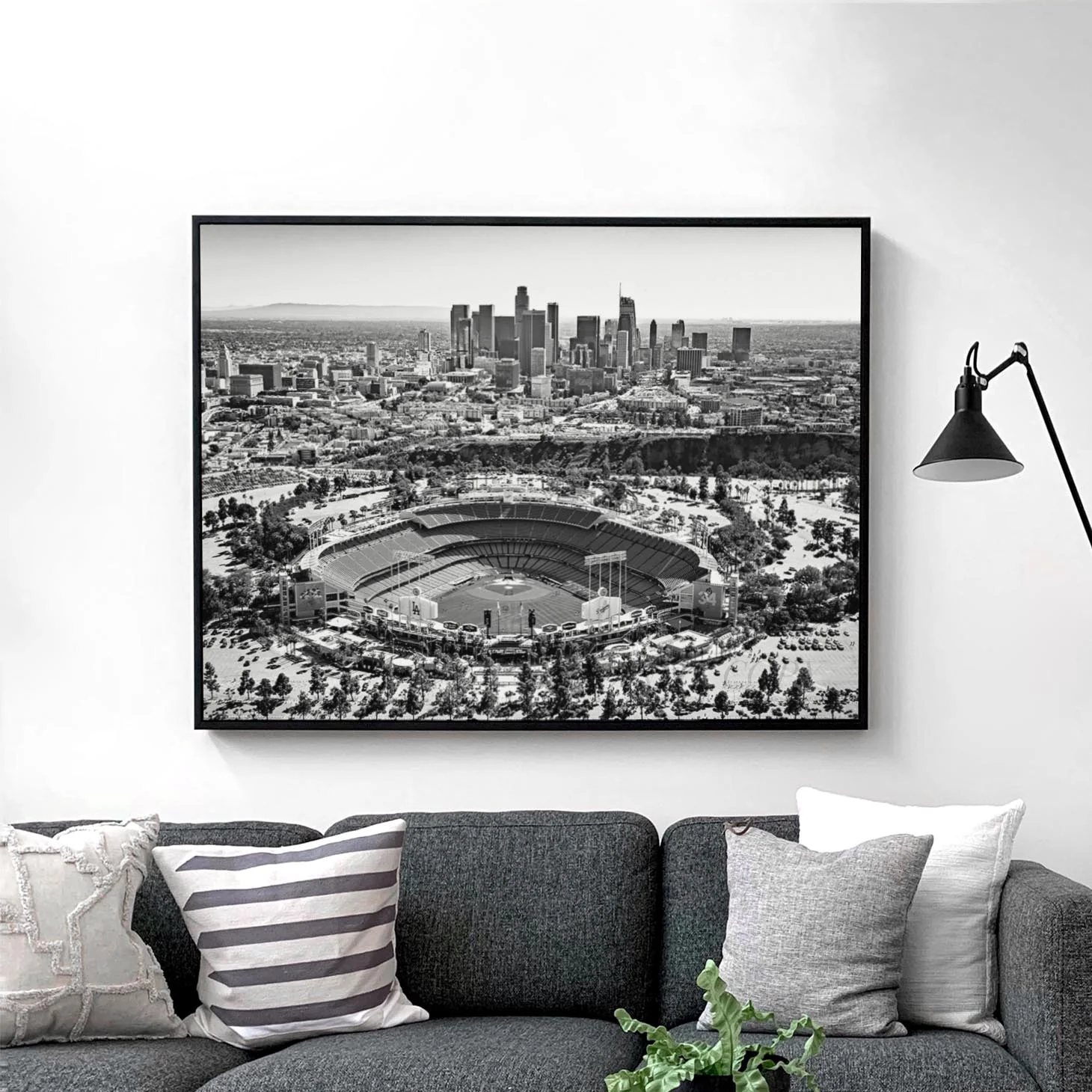 Dodger Stadium and Los Angeles Downtown - Image 2