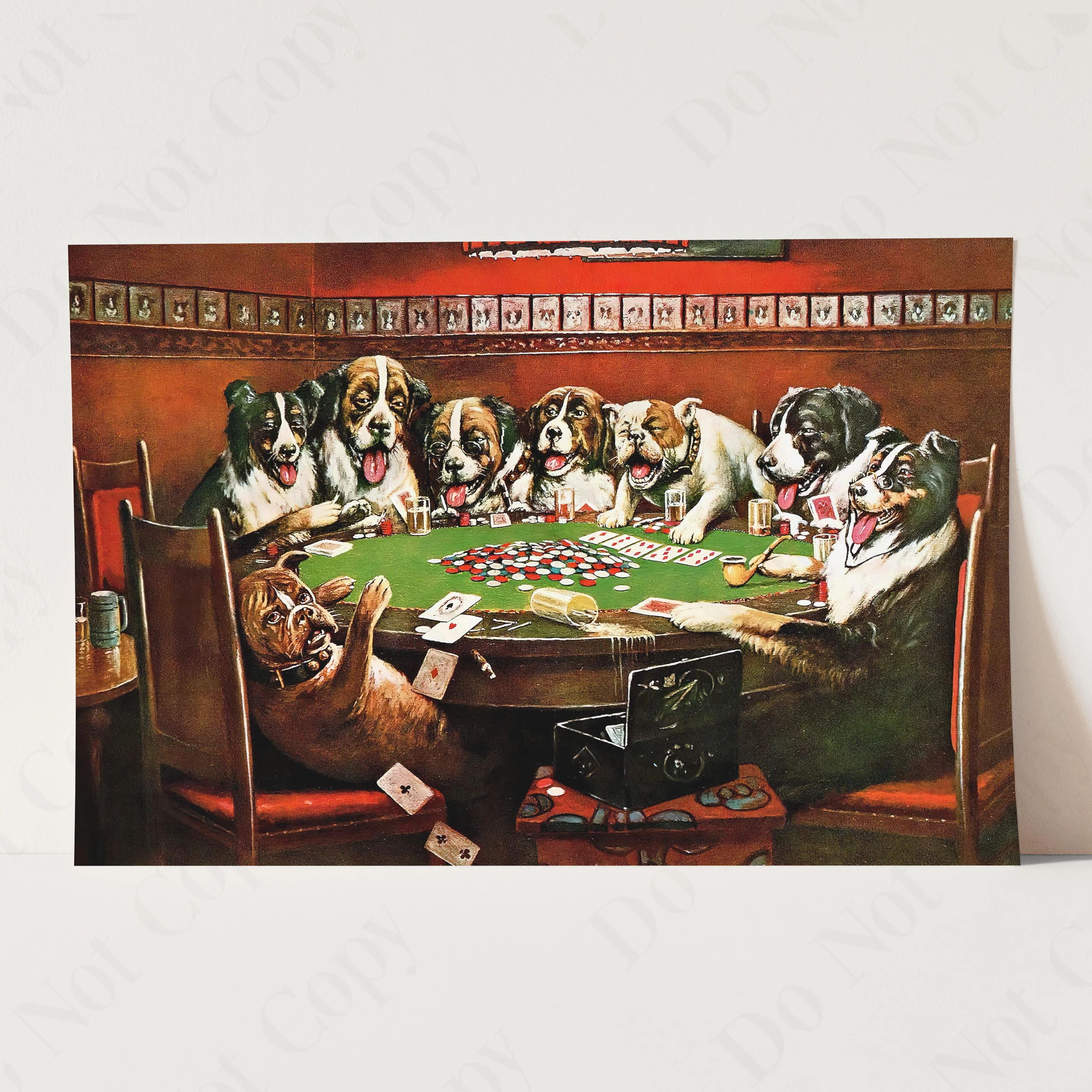 Dogs Playing Cards - Poker Sympathy - Image 3