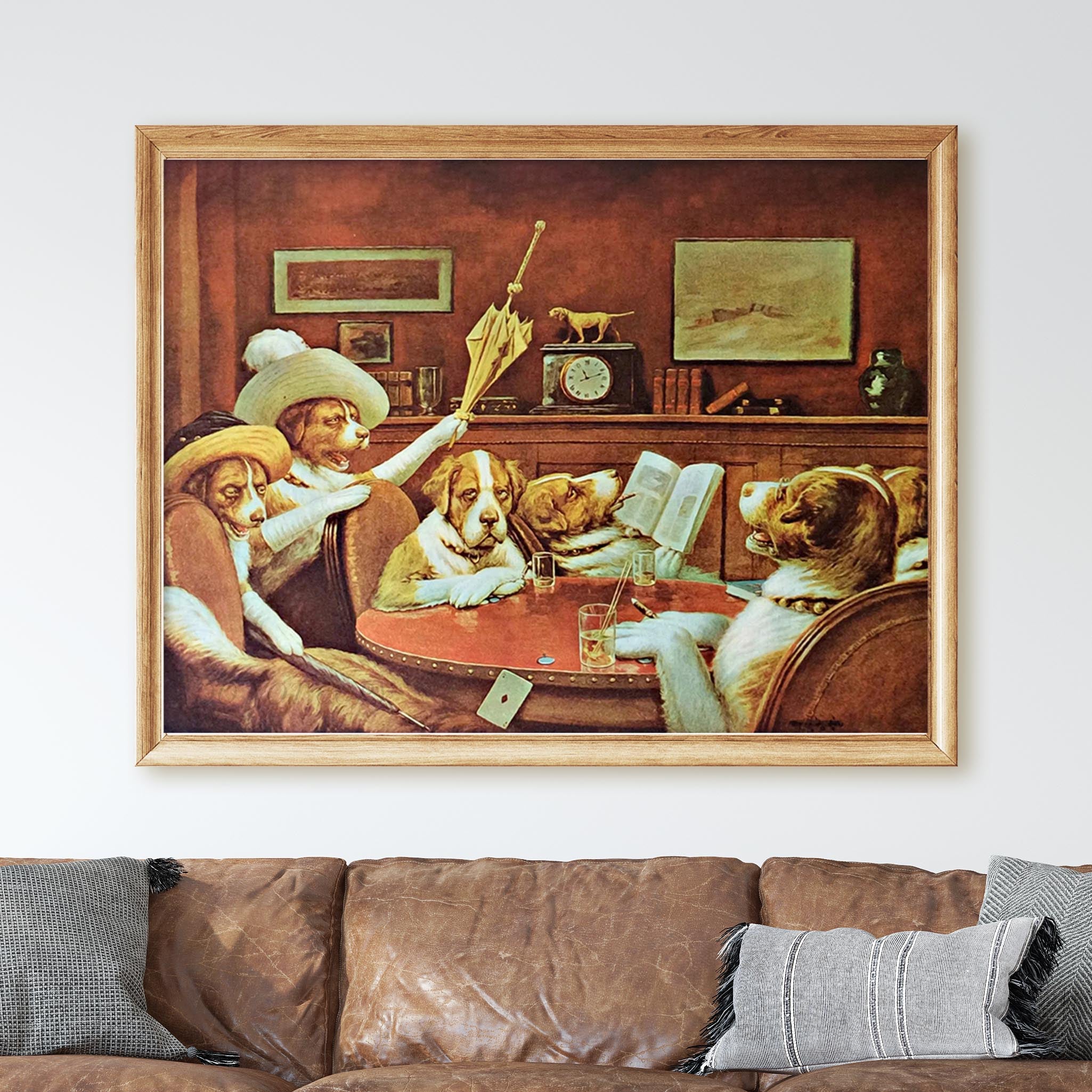 Dogs Playing Cards - Sitting Up With A Sick Friend - Image 3