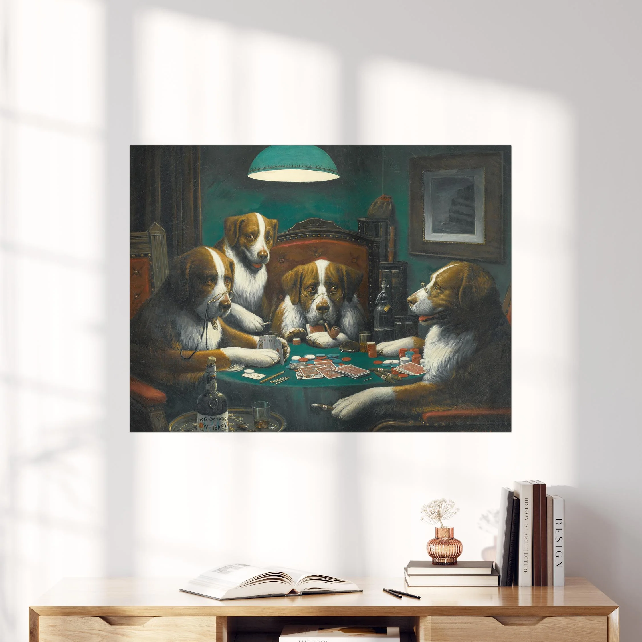 Dogs Playing Poker - Image 4