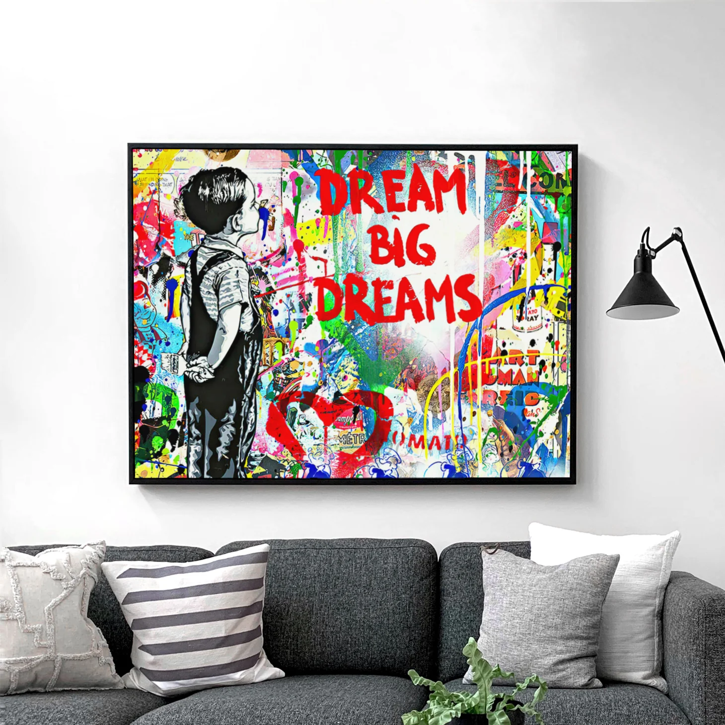Dream Big Dreams Banksy - Image 2