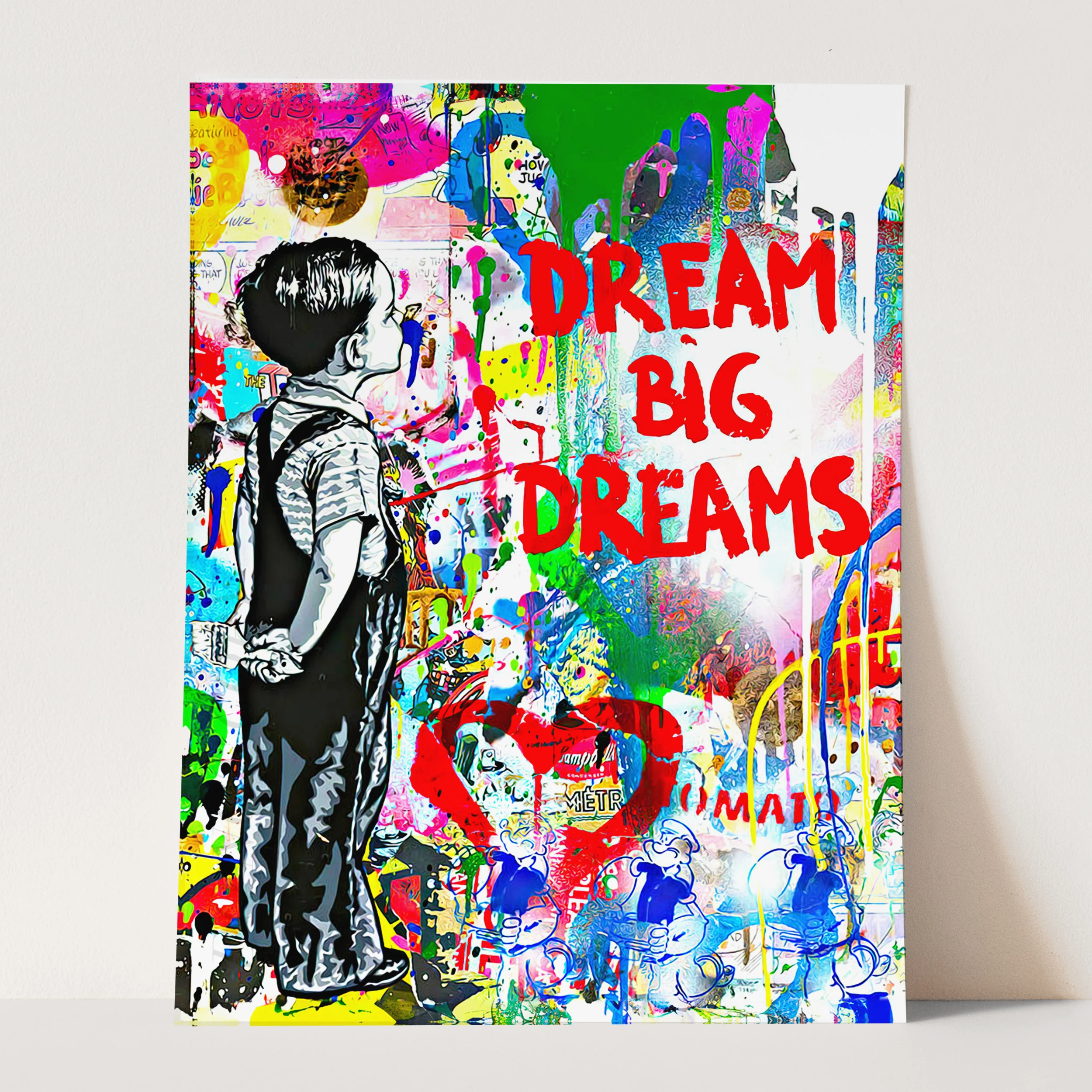 Dream Big Dreams, Banksy - Image 3