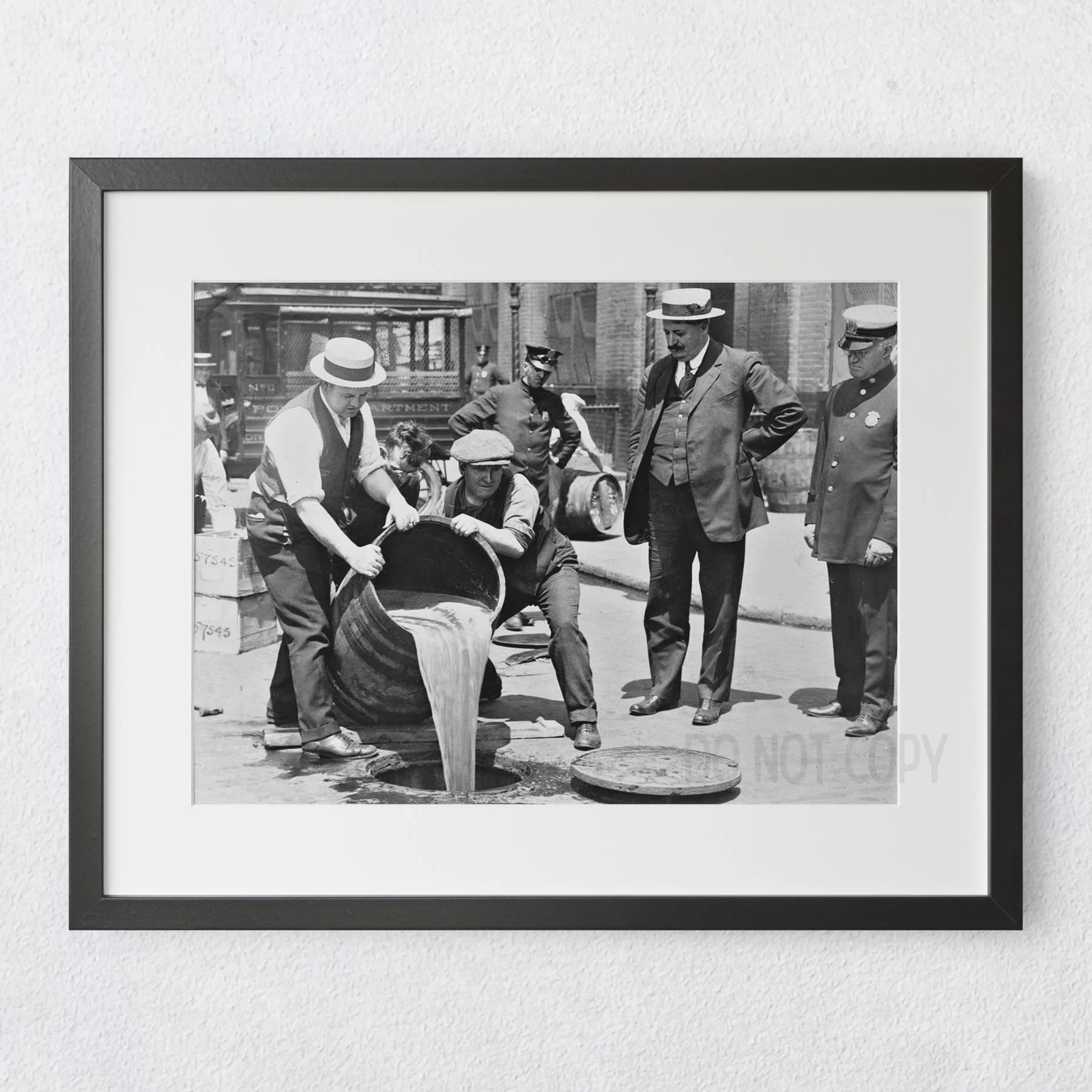 Dumping beer out - Prohibition circa 1920s - Image 5