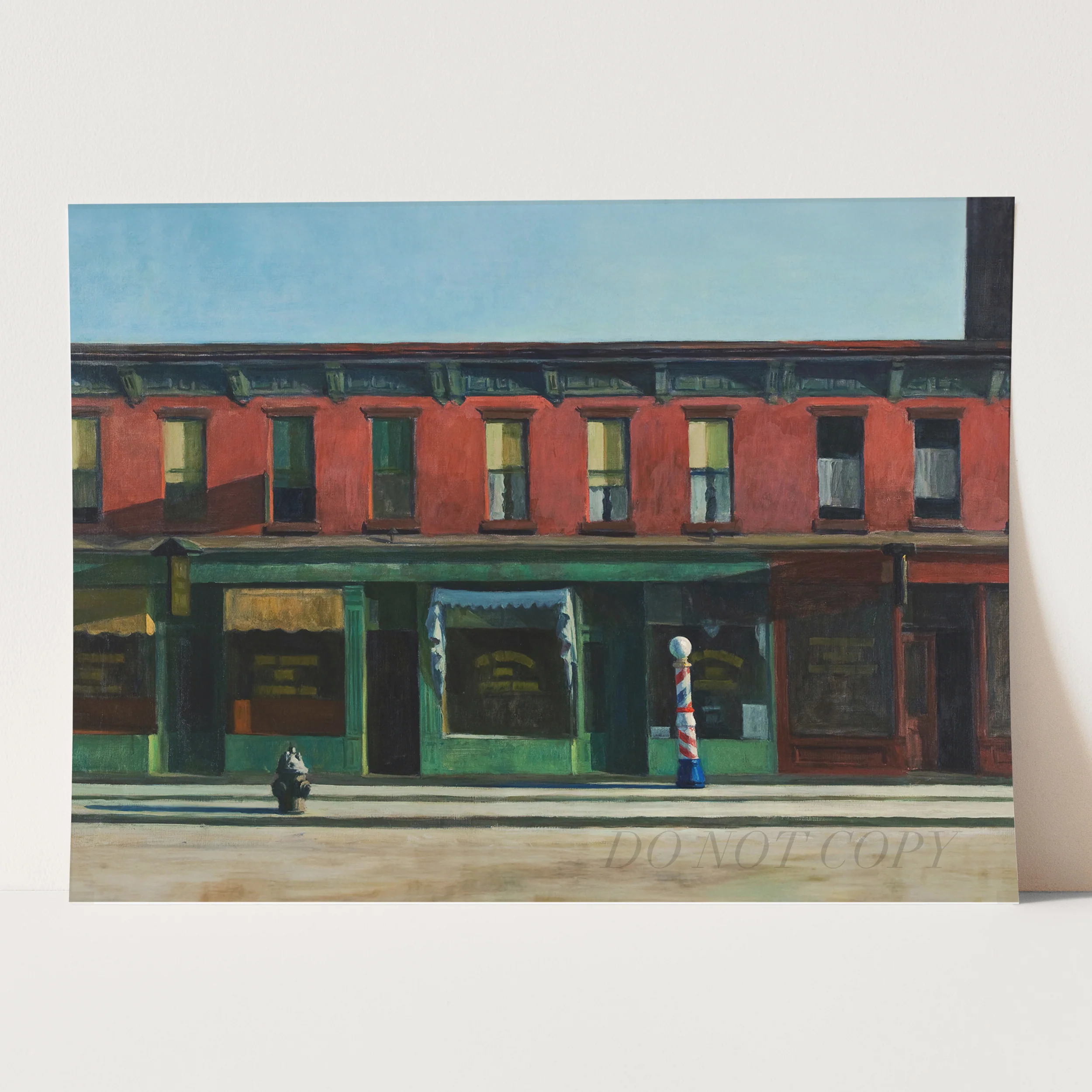 Early Sunday Morning by Edward Hopper - Image 3
