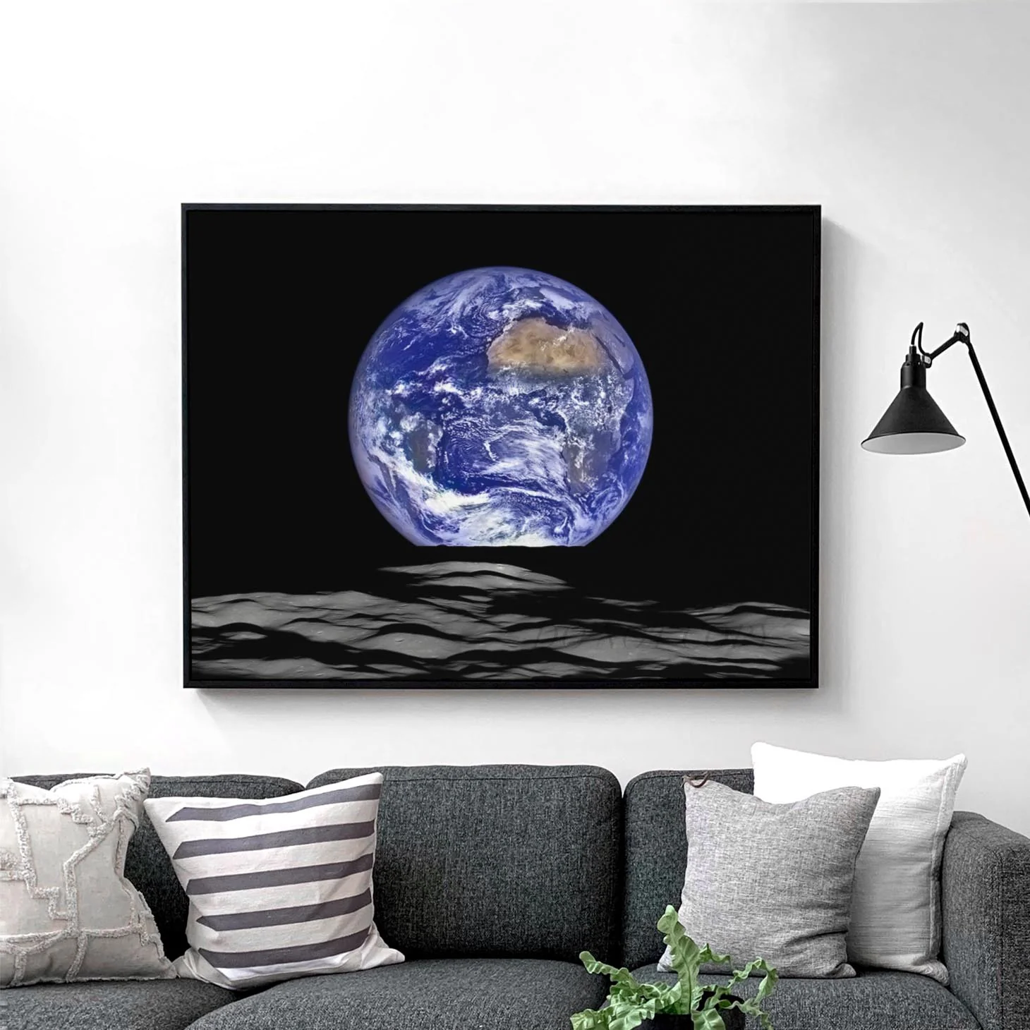 Earth Rise - View Of Earth From The Moon - Image 2