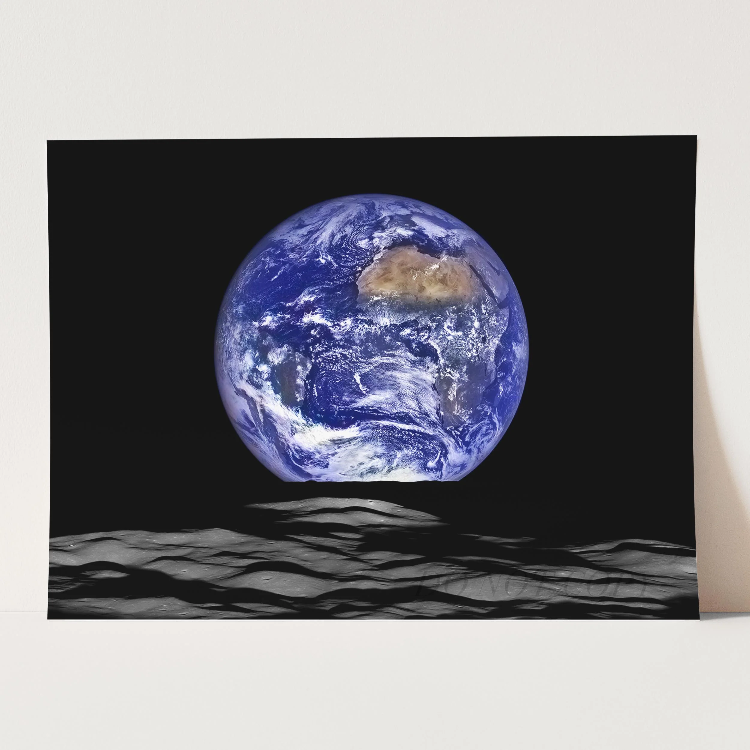 Earth Rise - View Of Earth From The Moon - Image 3