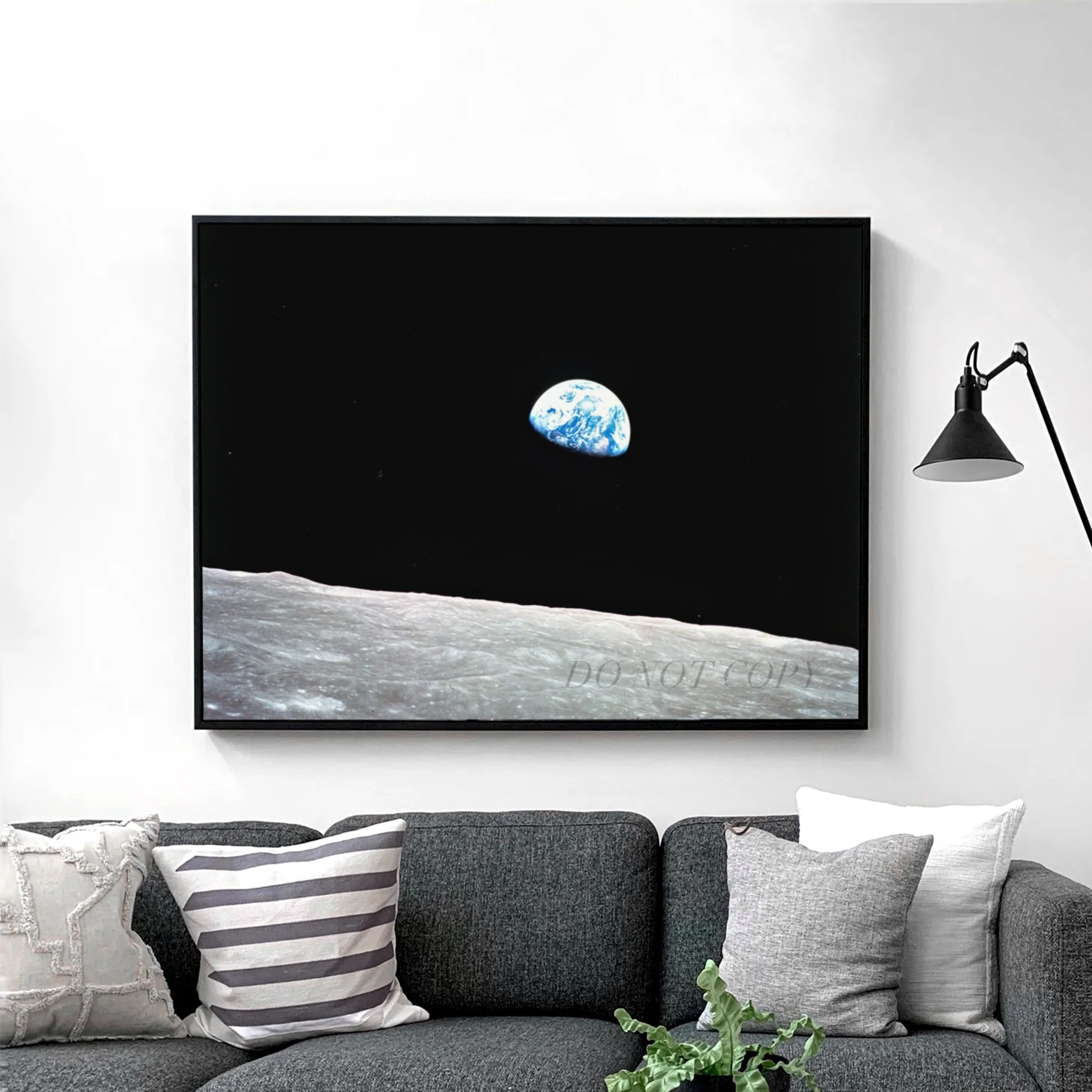 Earth Rise - View Of Earth From The Moon - Image 2