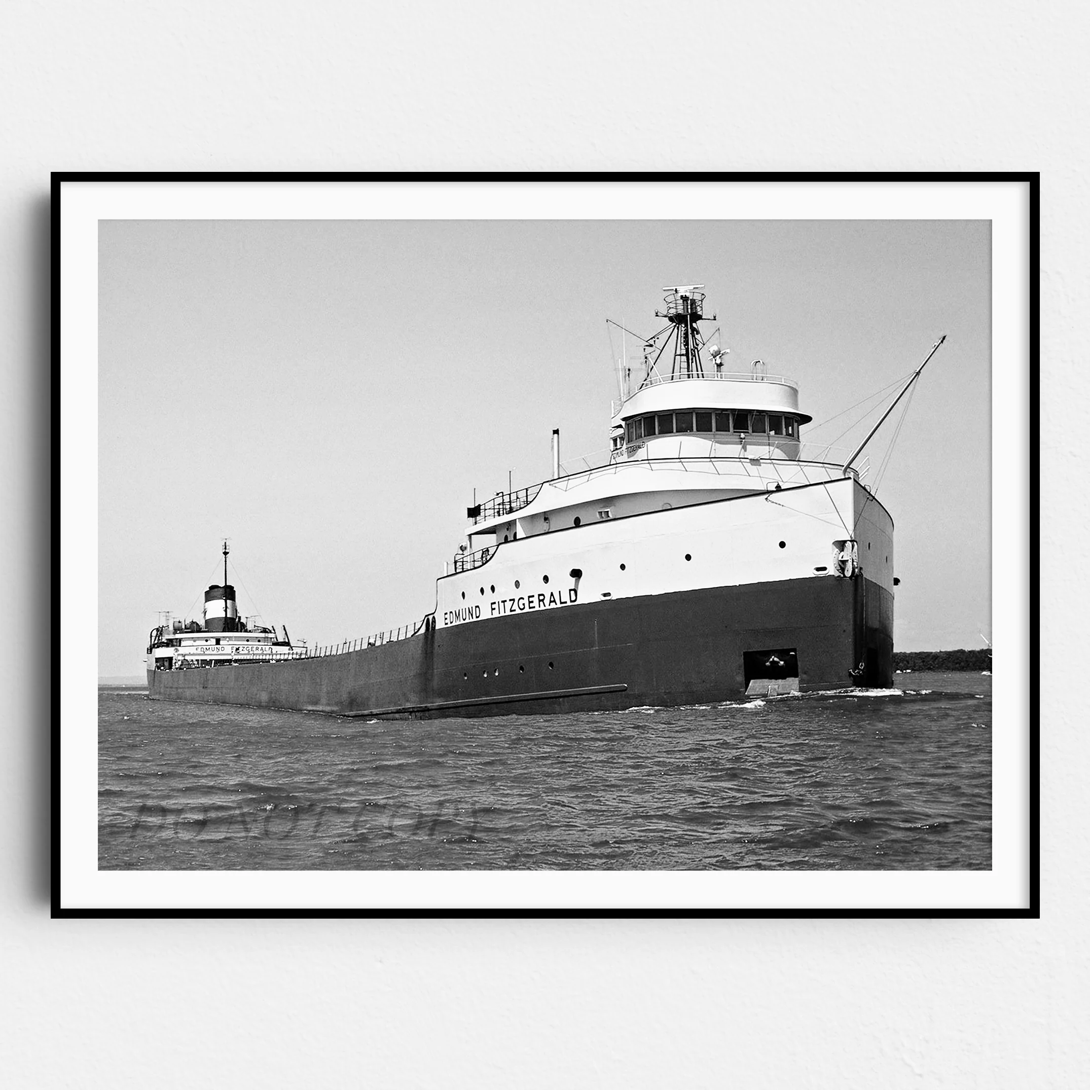 Edmund Fitzgerald Great Lakes Freighter - Image 2