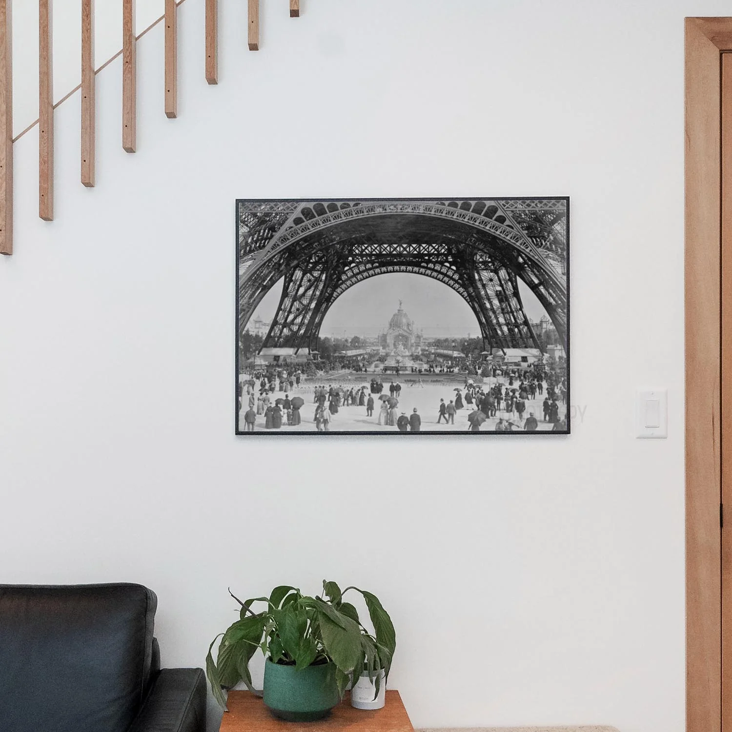 Eiffel Tower from the ground floor, 1900s - Image 3