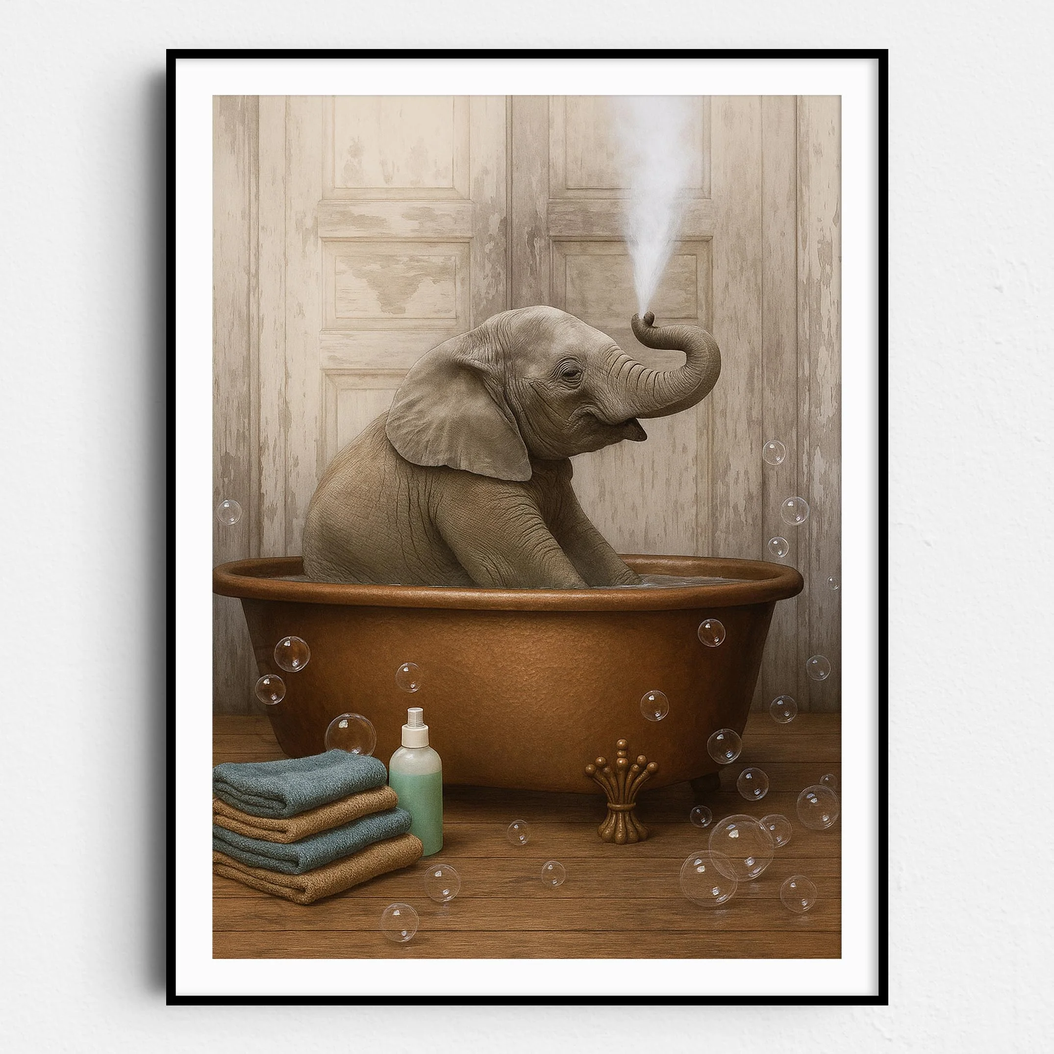 Elephant Bathtub Bubble Bath
