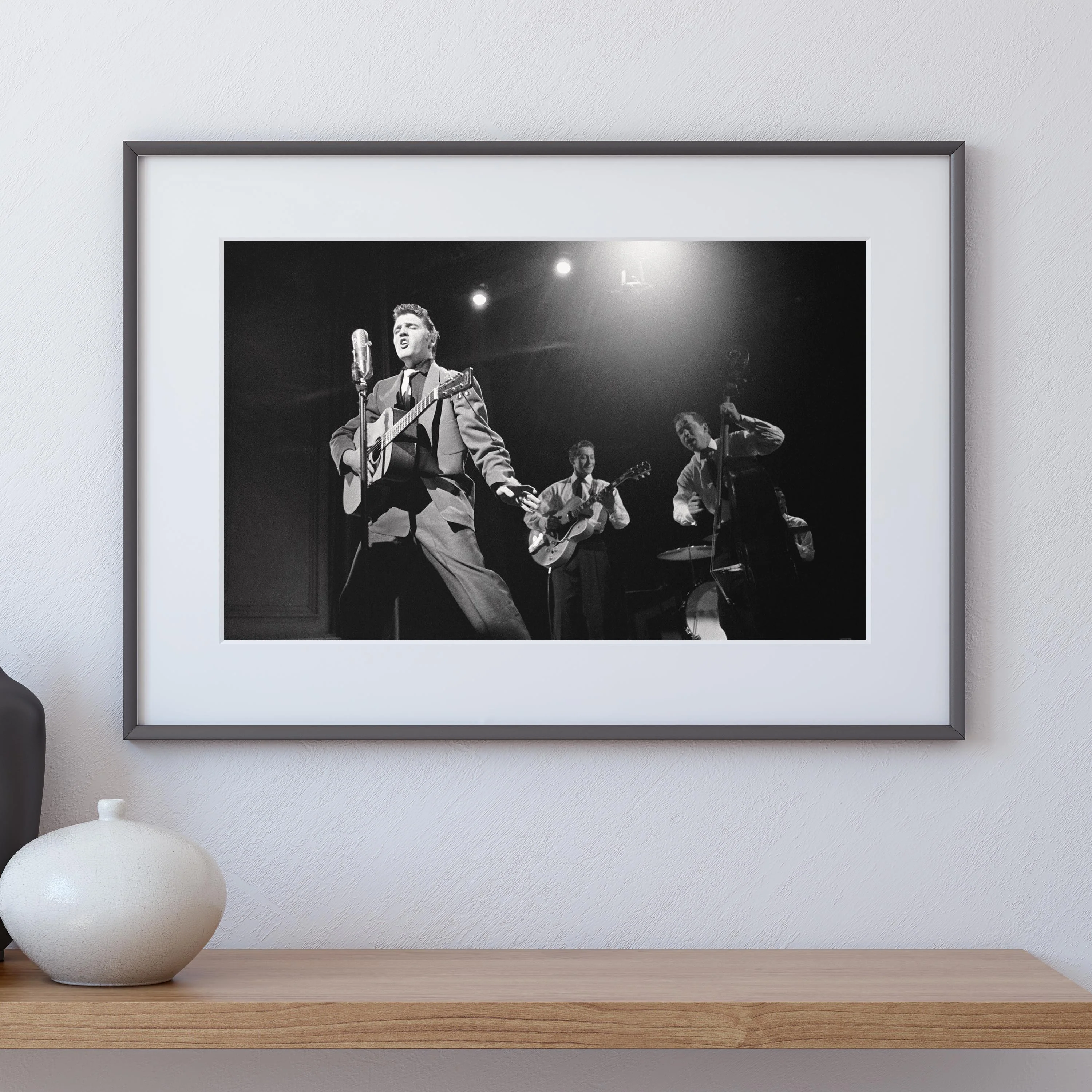 Elvis Presley live on stage, 1956 - Image 4