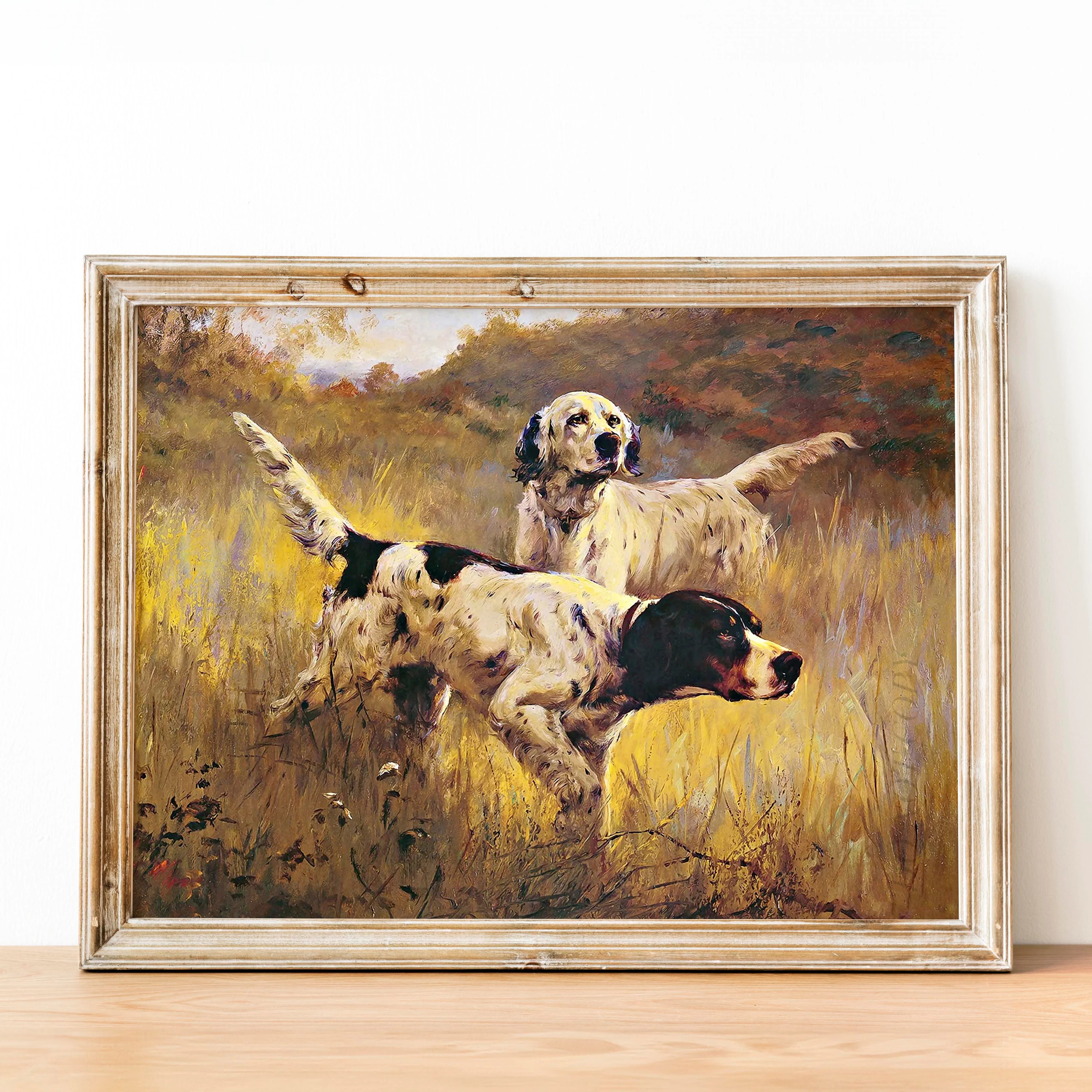 English Setters in the Field - Image 2