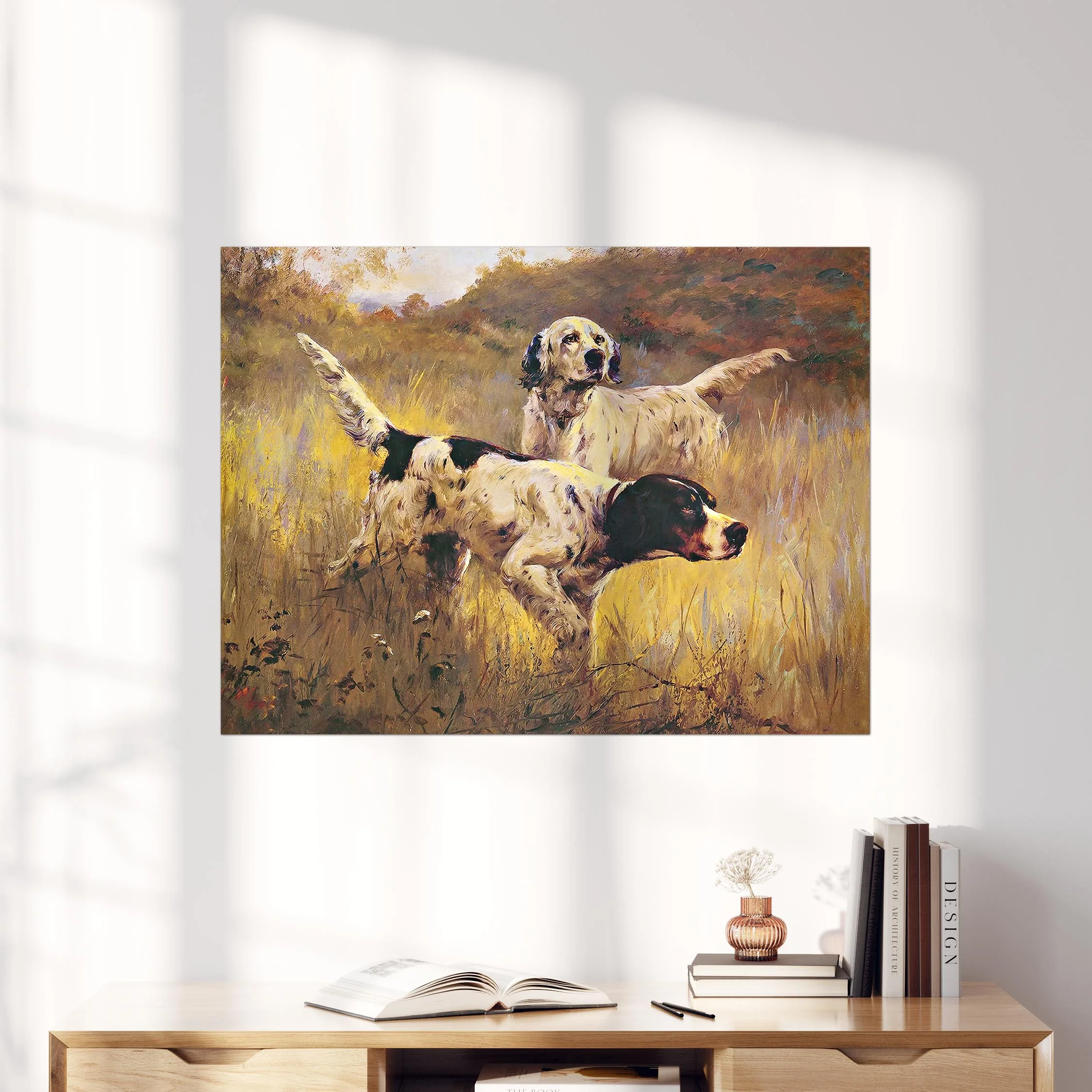 English Setters in the Field - Image 4
