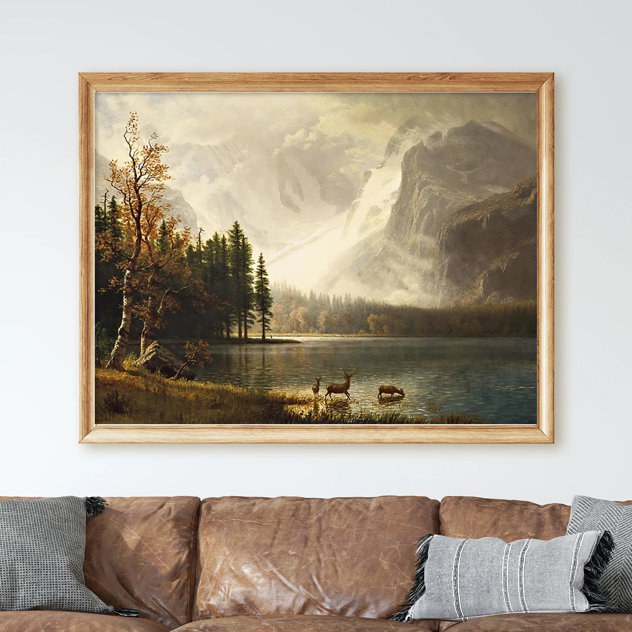Estes Park, Whyte's Lake Colorado by Albert Bierstadt - Image 2