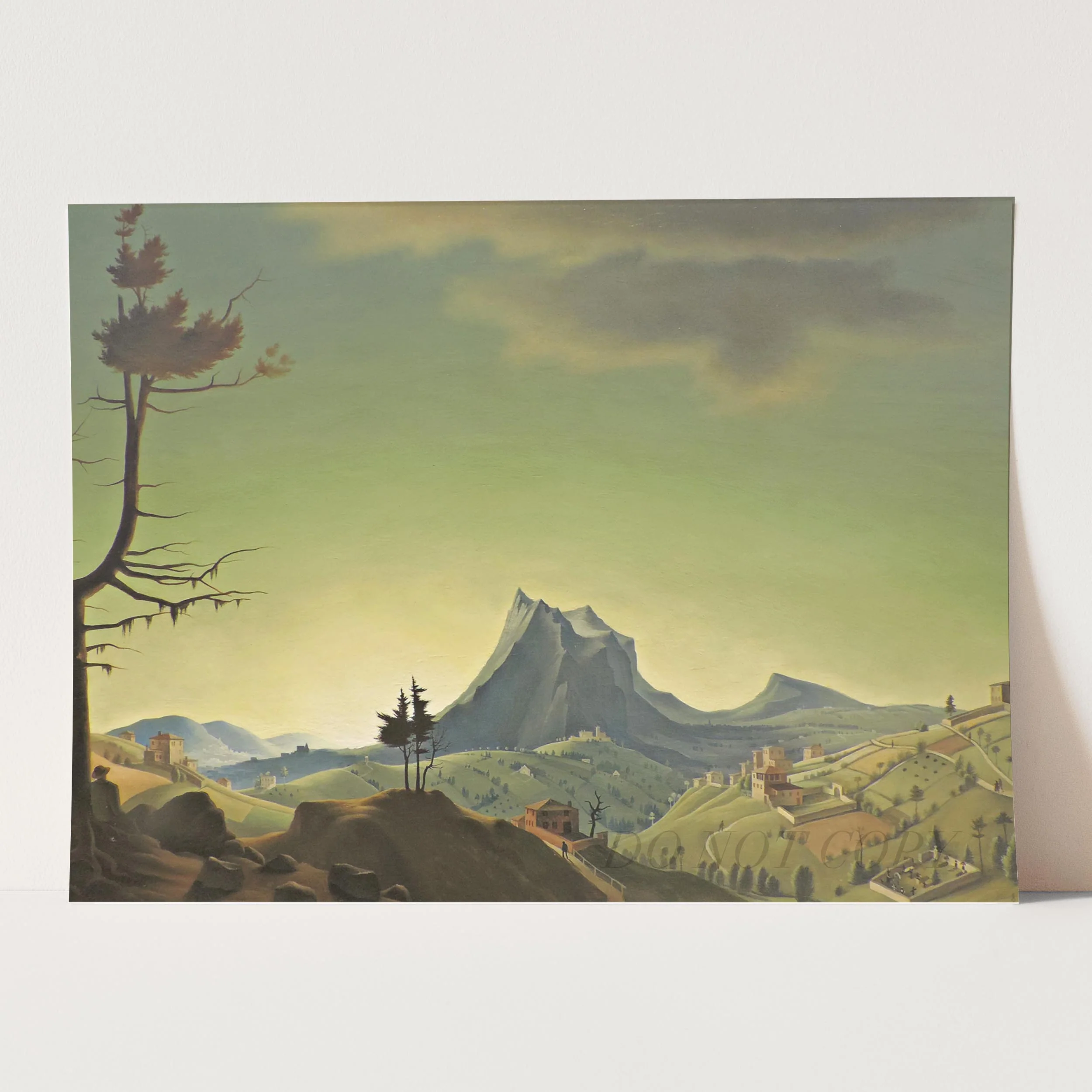 Evening Landscape (1933) by Franz Sedlacek - Image 3