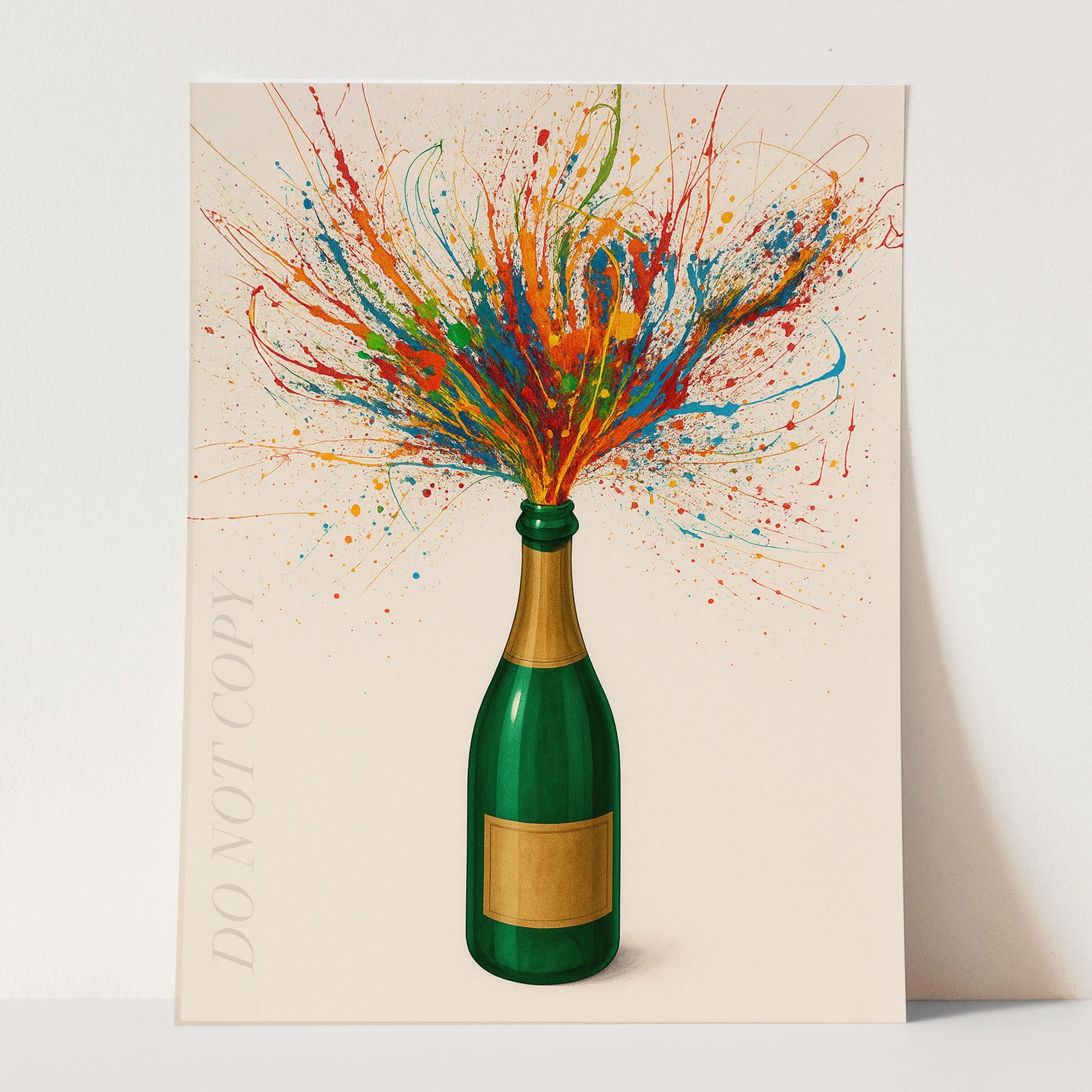 Exploding Bottle Of Colors - Image 3